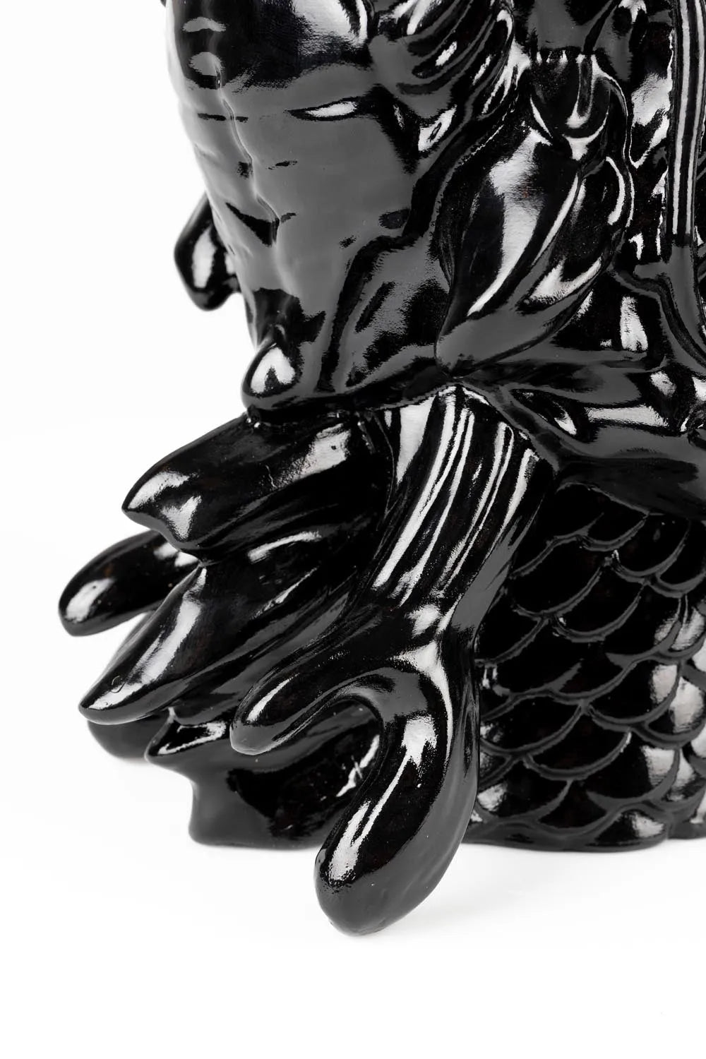 Dragonized Bastardvase in Black präsentiert im Onlineshop von KAQTU Design AG. Vase ist von Bold Monkey