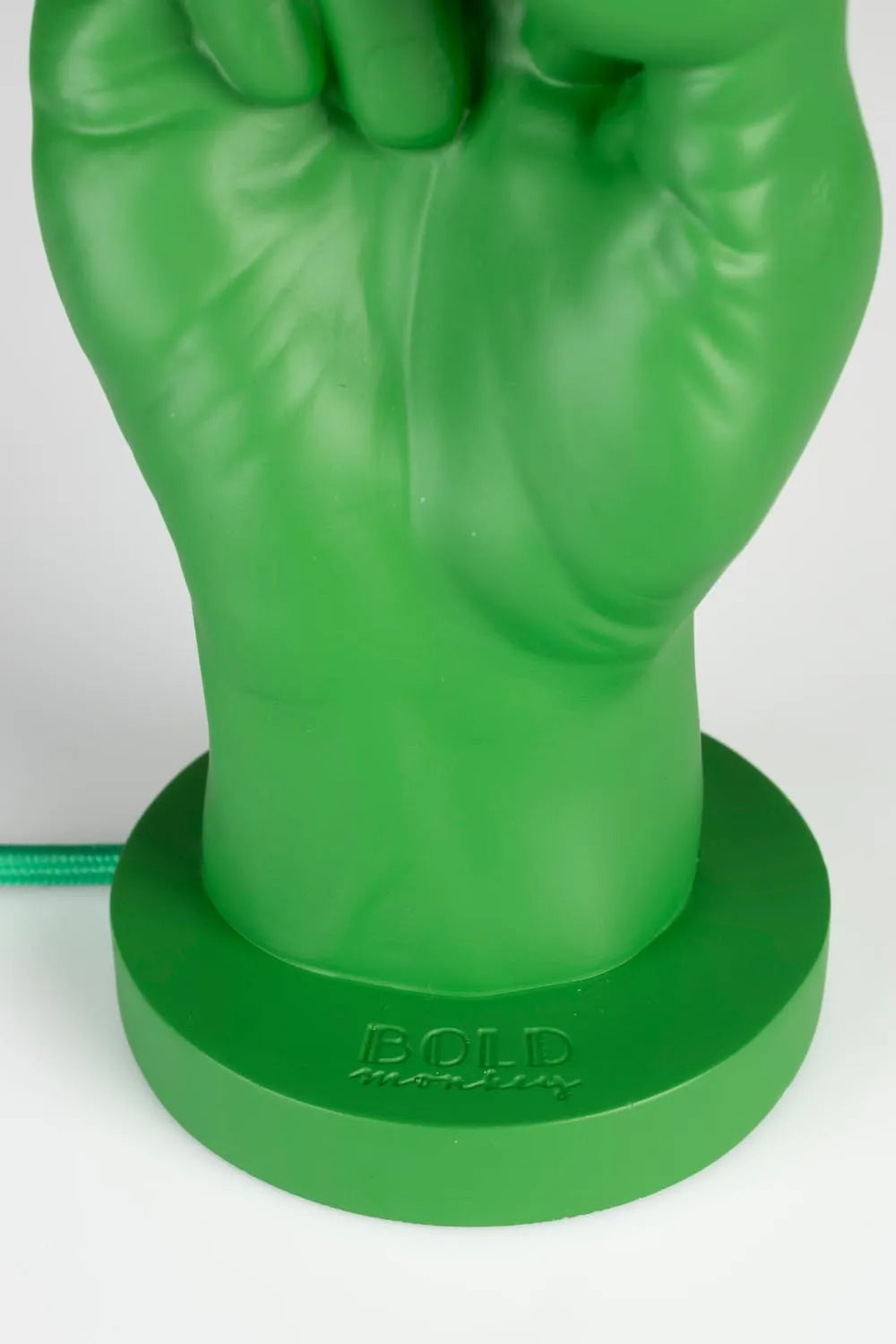 Tischlampe „What If“ in Green präsentiert im Onlineshop von KAQTU Design AG. Tischleuchte ist von Bold Monkey