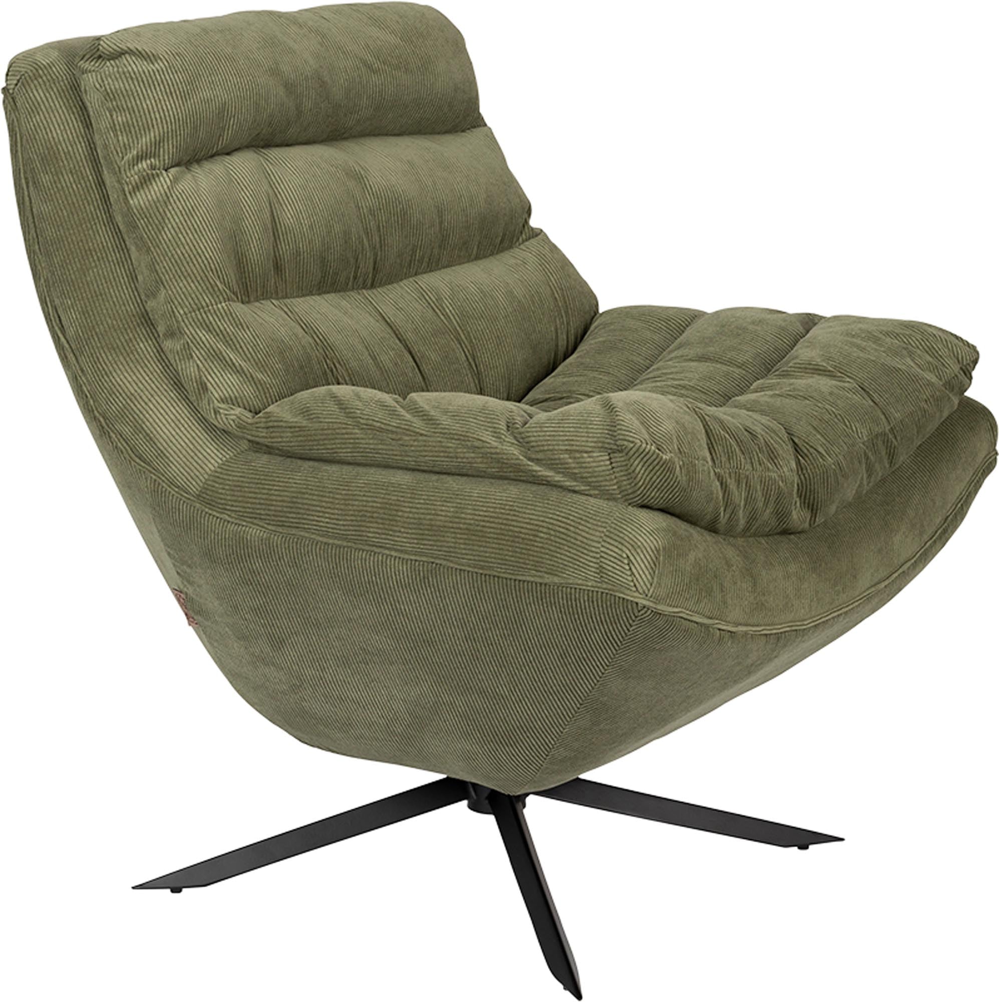 Der Loungesessel Vince von Dutchbone vereint Komfort und Stil mit hochwertigem Design und zeitloser Eleganz.