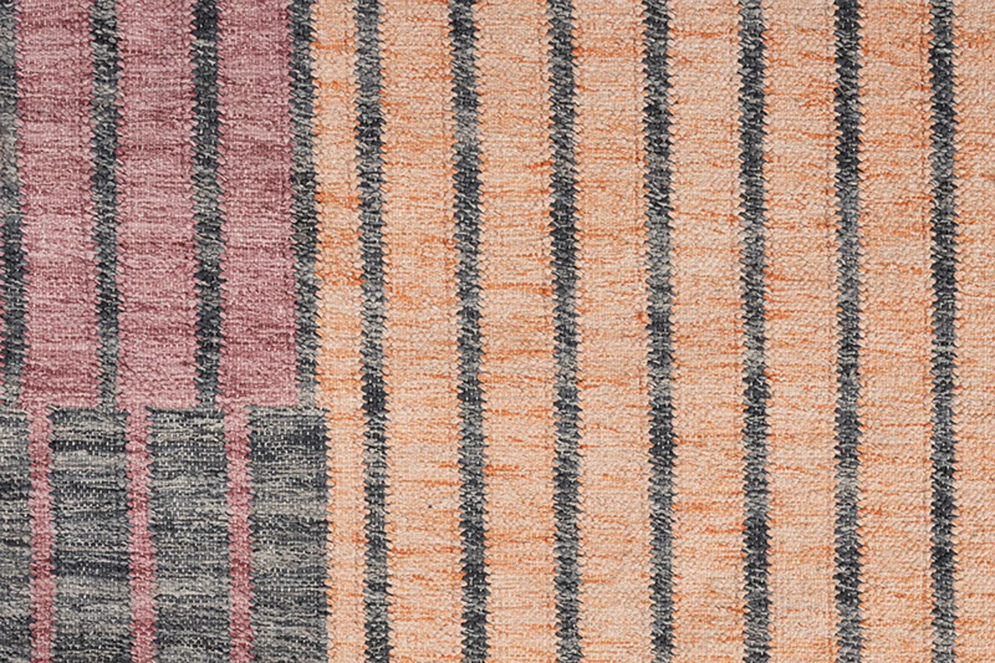 Teppich Hampton in Blau präsentiert im Onlineshop von KAQTU Design AG. Teppich ist von Dutchbone