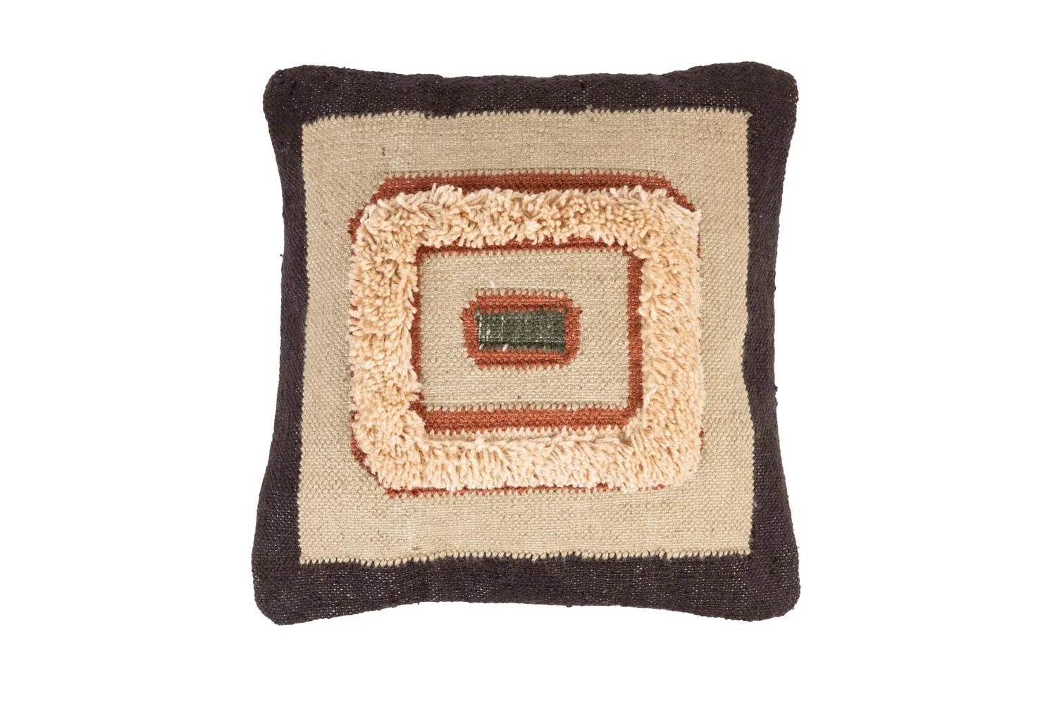 Kissen Haydon Square 45x45 in Beige präsentiert im Onlineshop von KAQTU Design AG. Kissen ist von Dutchbone