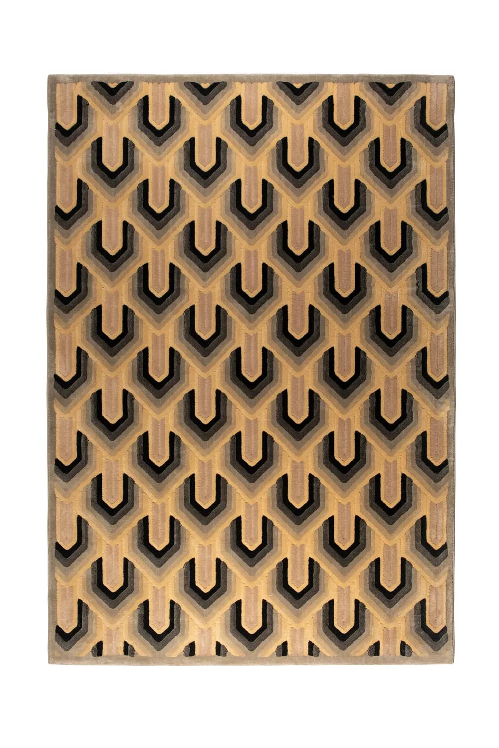 Teppich Lockhart 200x290 in Beige präsentiert im Onlineshop von KAQTU Design AG. Teppich ist von Dutchbone