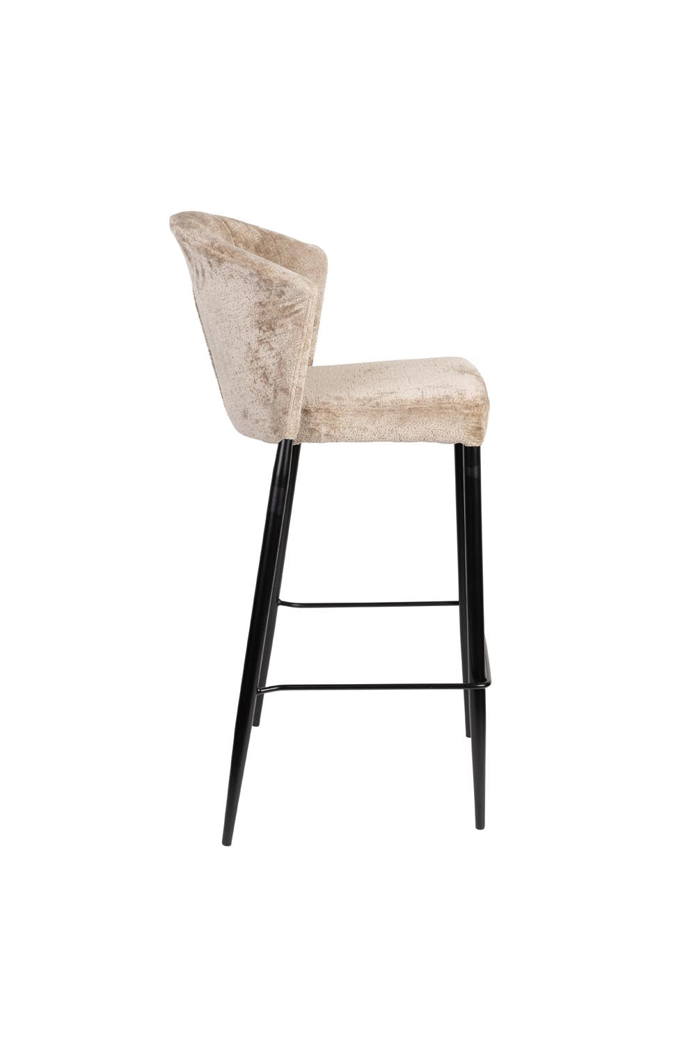 Barhocker Georgia Beige in Beige präsentiert im Onlineshop von KAQTU Design AG. Barstuhl ist von Dutchbone