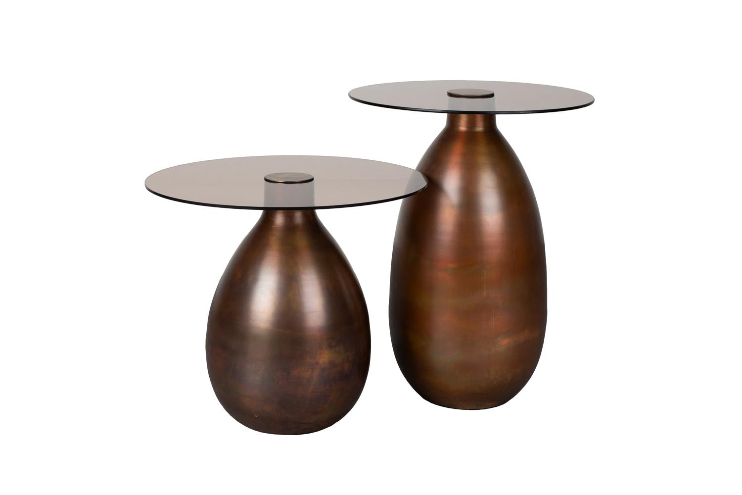 Beistelltisch Selene (2er-Set) in Brown präsentiert im Onlineshop von KAQTU Design AG. Beistelltisch ist von Dutchbone