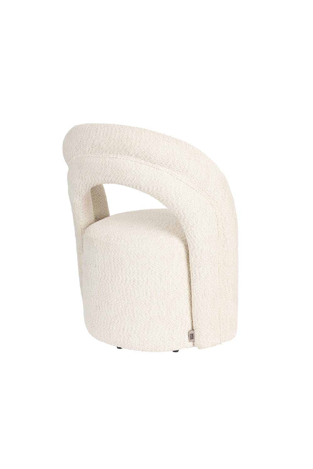 Beiger Dutchbone Seina Sessel: Komfort und Drehung in einem.