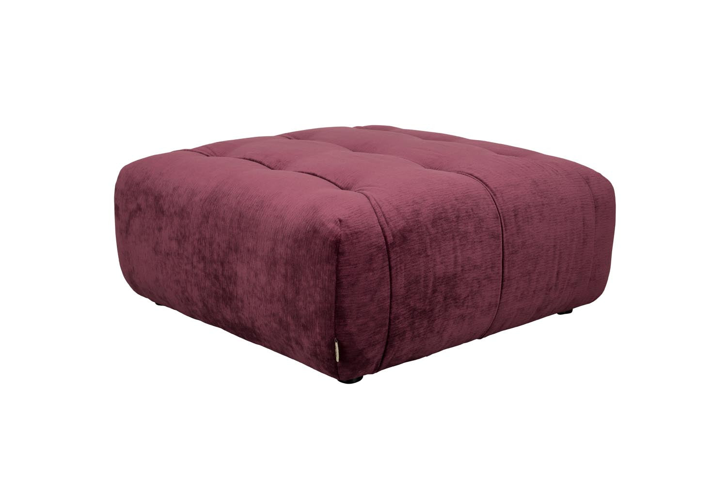 Hocker Giada Plum in Brown präsentiert im Onlineshop von KAQTU Design AG. Pouf ist von Dutchbone