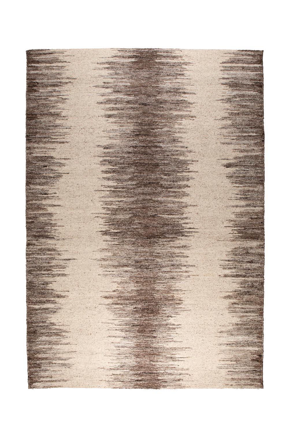 Teppich Rhea 160x230 von Dutchbone: Vintage-Design, creme-braune Töne, langlebig, weich, ideal für Wohnzimmer, Schlafzimmer, Essbereich.