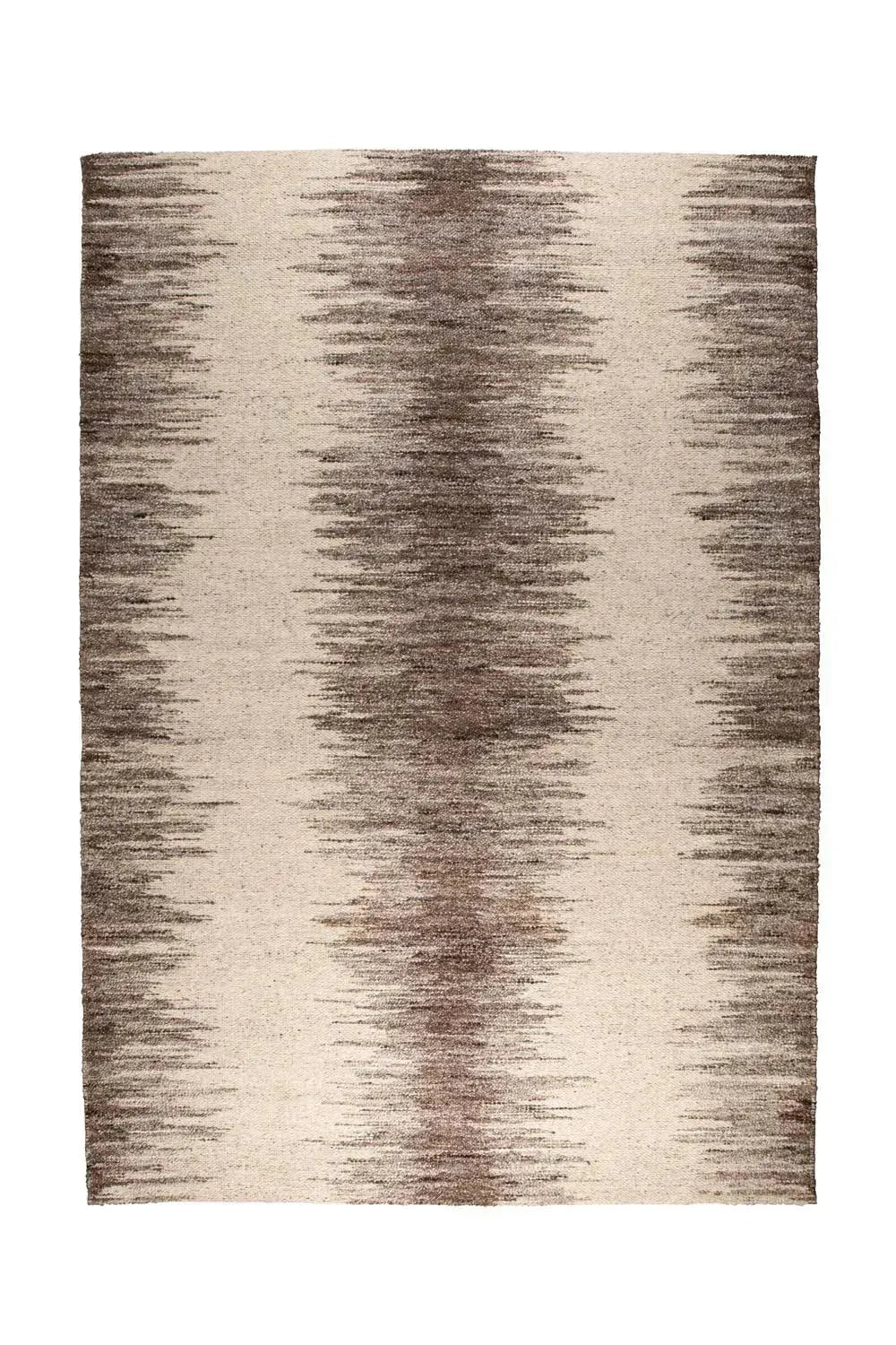 Teppich Rhea 160x230 von Dutchbone: Vintage-Design, creme-braune Töne, langlebig, weich, ideal für Wohnzimmer, Schlafzimmer, Essbereich.