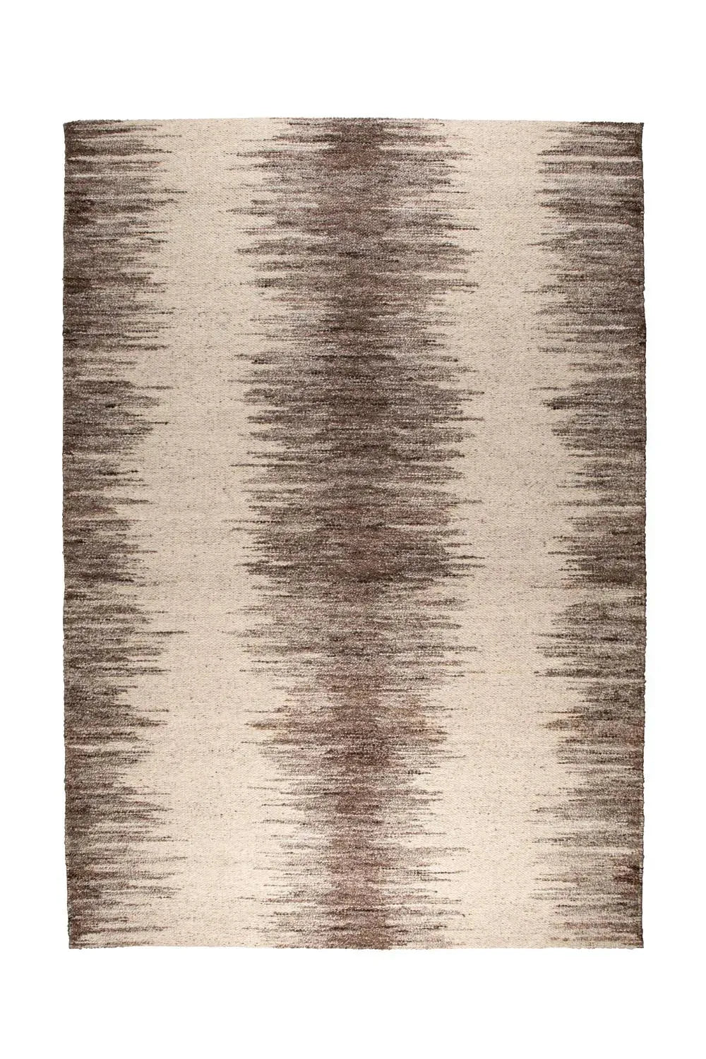 Teppich Rhea 160x230 von Dutchbone: Vintage-Design, creme-braune Töne, langlebig, weich, ideal für Wohnzimmer, Schlafzimmer, Essbereich.