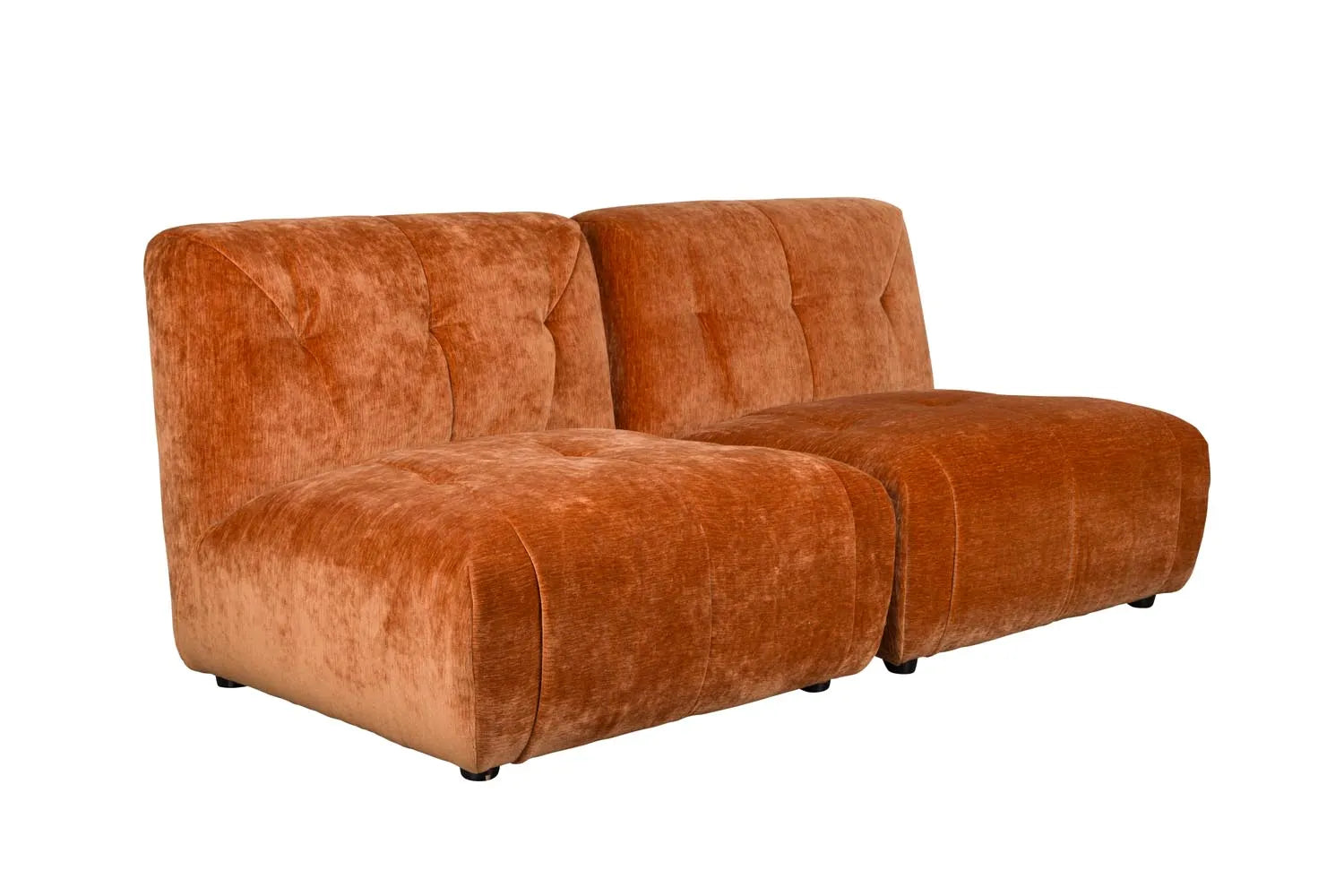 Sofa Giada 2-Sitzer Terra in Brown präsentiert im Onlineshop von KAQTU Design AG. 3er Sofa ist von Dutchbone