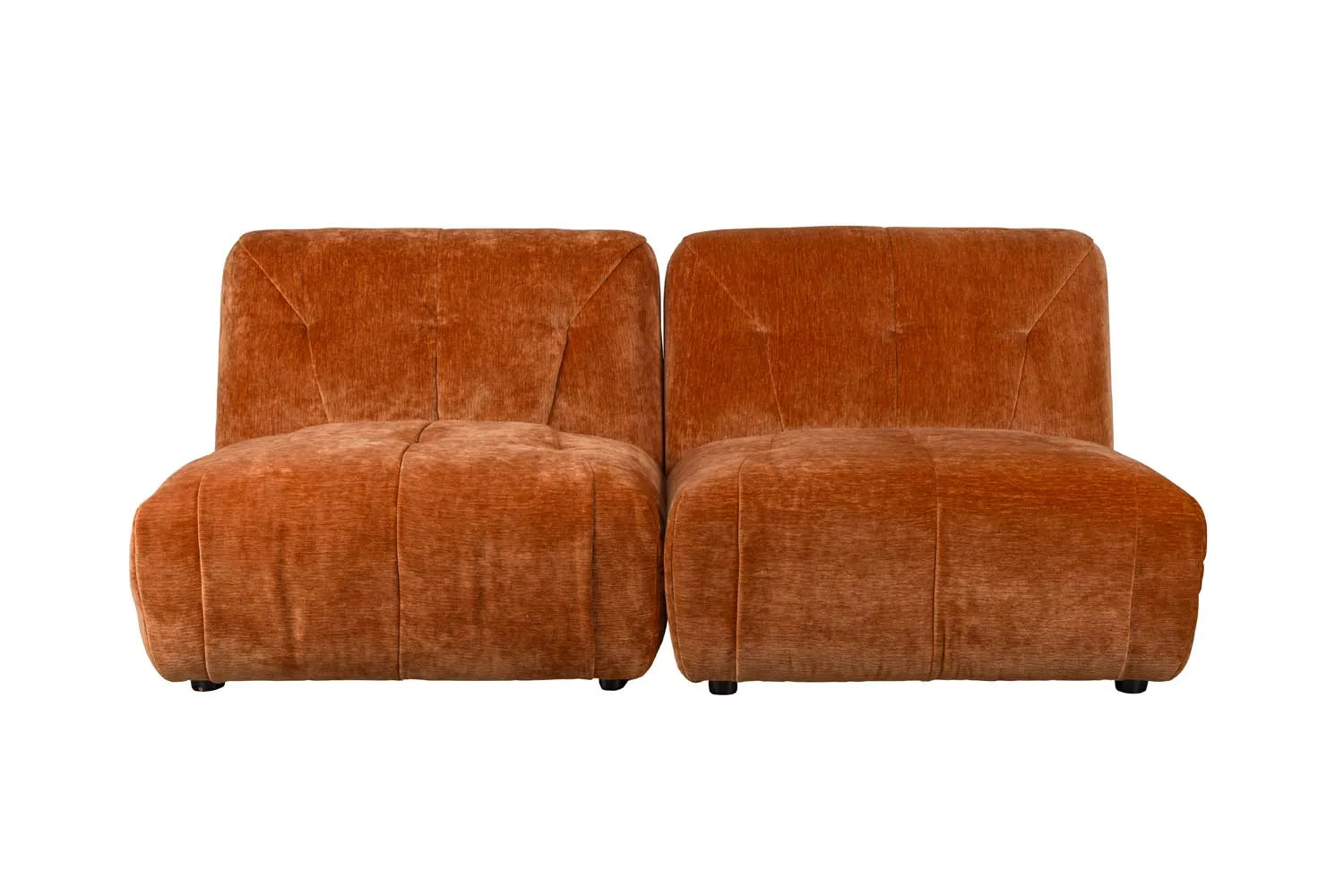 Sofa Giada 2-Sitzer Terra in Brown präsentiert im Onlineshop von KAQTU Design AG. 3er Sofa ist von Dutchbone