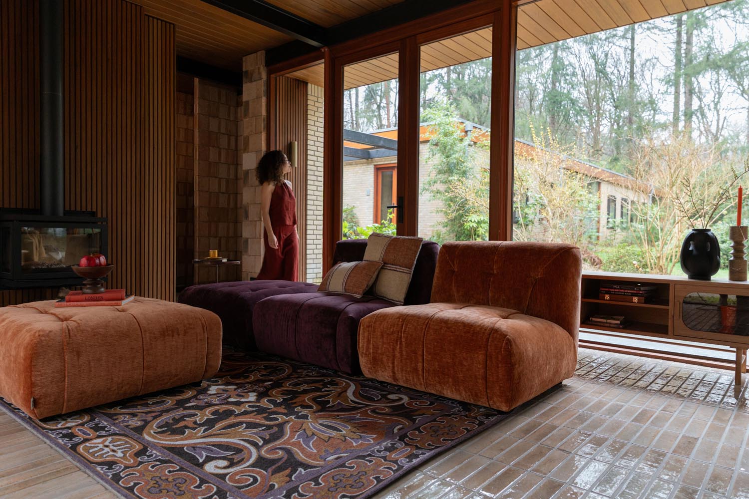 Sofa Giada 2-Sitzer Terra