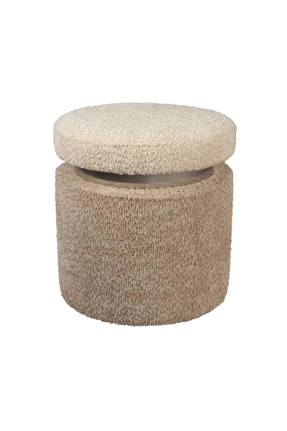 Hocker Sen Beige in Beige präsentiert im Onlineshop von KAQTU Design AG. Hocker ist von Dutchbone