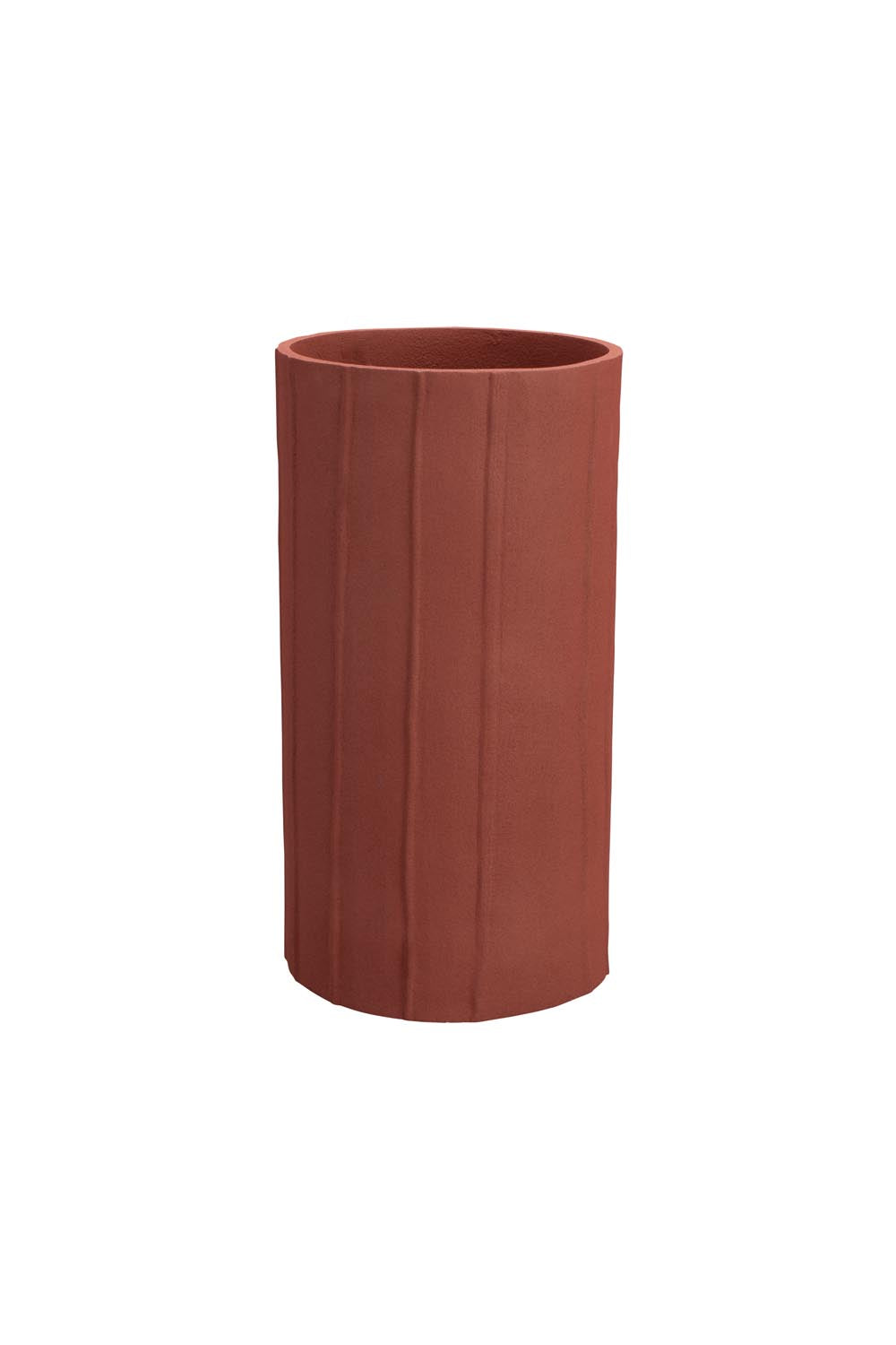 Vase Rander Terra in Red präsentiert im Onlineshop von KAQTU Design AG. Vase ist von Dutchbone