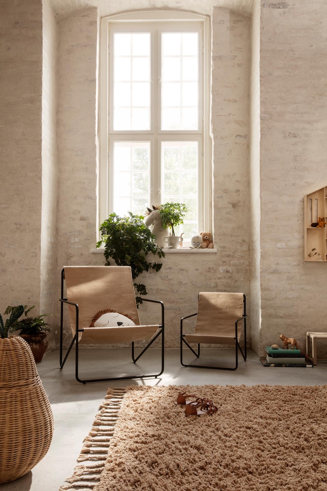 Amass Teppich in White Pepper präsentiert im Onlineshop von KAQTU Design AG. Teppich ist von Ferm Living