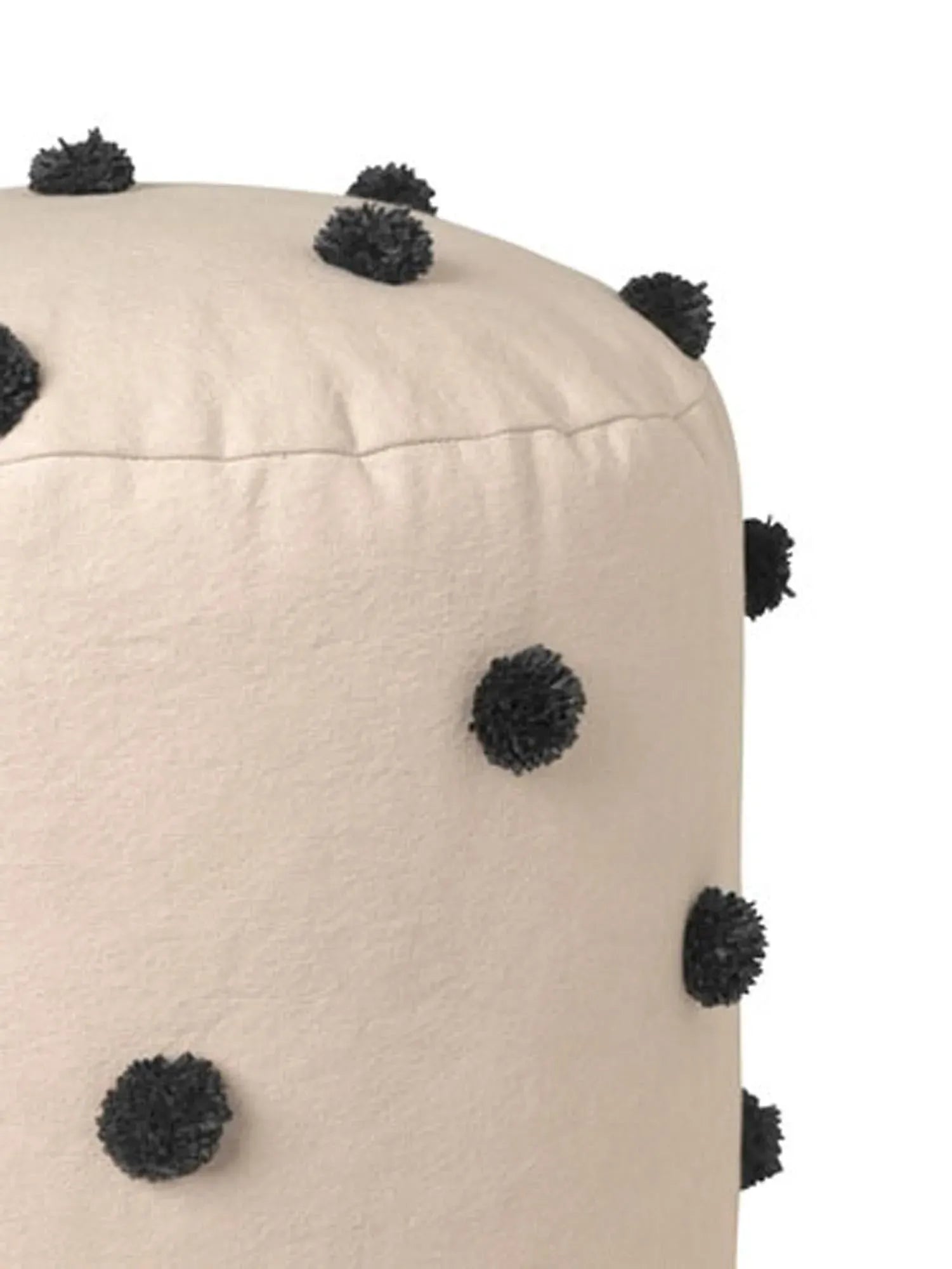 Eleganter Dot Pouf von Ferm Living: Vielseitig & modern im Design.