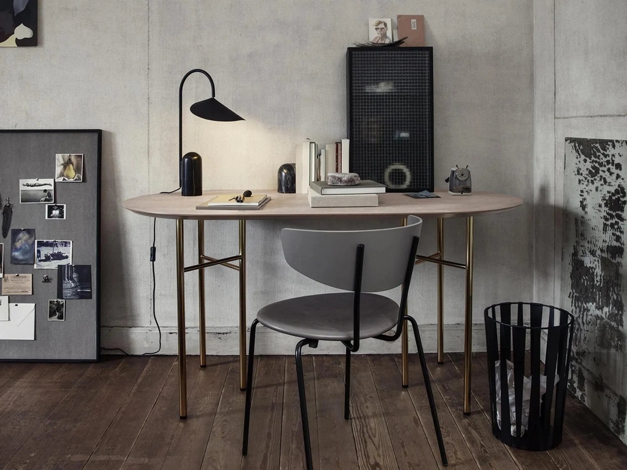 Mingle Tischplatte oval 220 cm: Skandinavisches Design von Ferm Living.