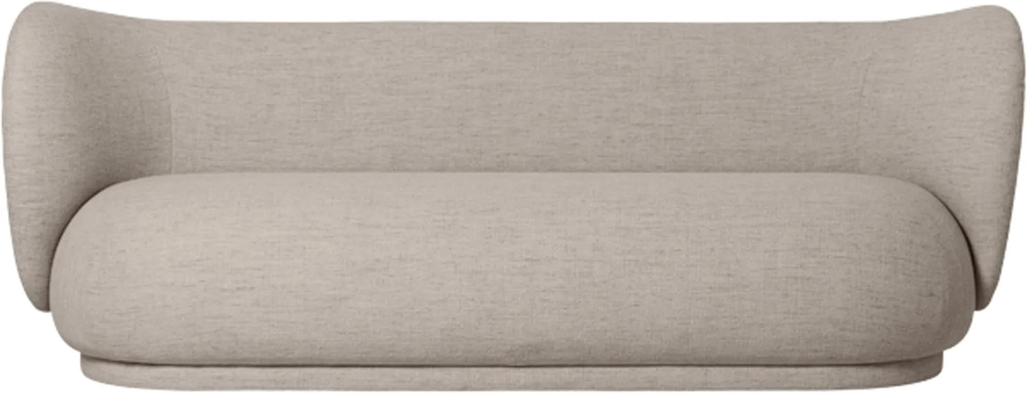 Rico 3er Sofa - Modernes Dreisitzer Sofa im Bouclé-Design