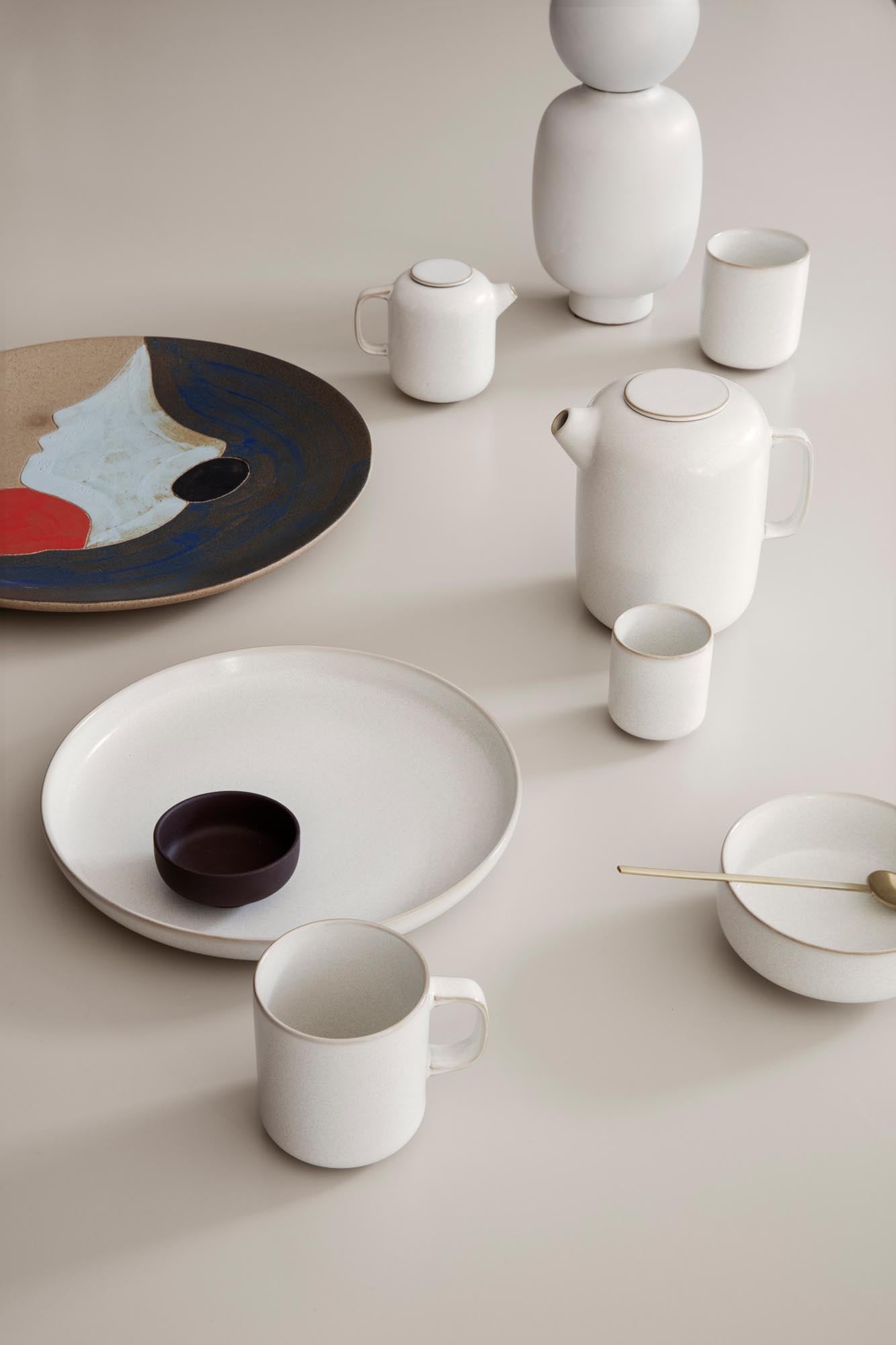 Rustikaler Sekki-Teller von Ferm Living für moderne Tischkultur.