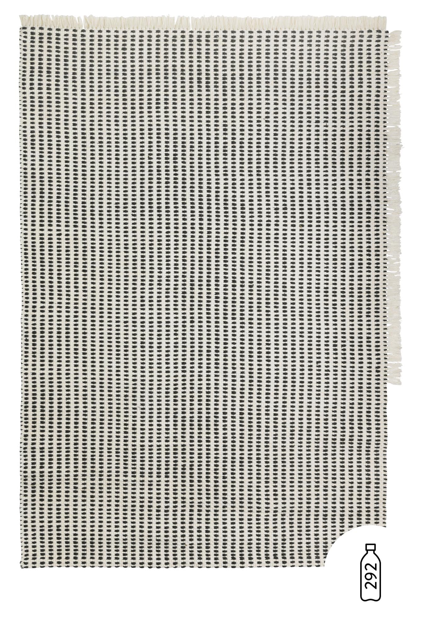 Way Teppich in Cremeweiss / Blau präsentiert im Onlineshop von KAQTU Design AG. Teppich ist von Ferm Living