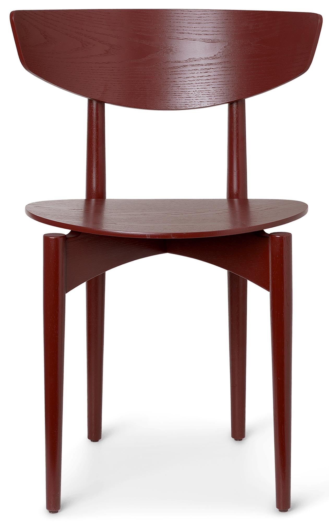 Herman Stuhl in Rot präsentiert im Onlineshop von KAQTU Design AG. Stuhl ist von Ferm Living