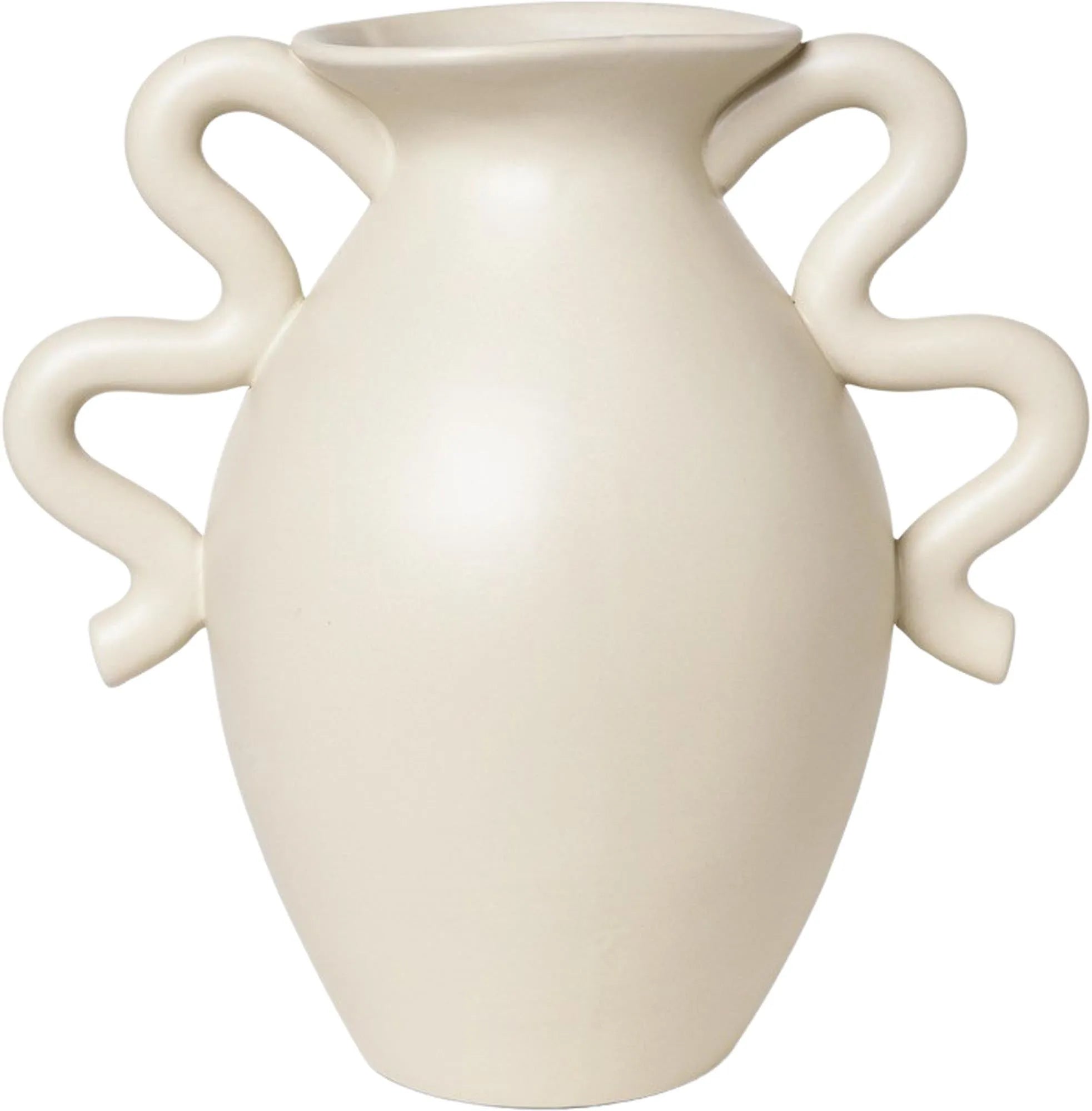 Verso Vase von Ferm Living: Elegante Kurven für zeitlose Eleganz.