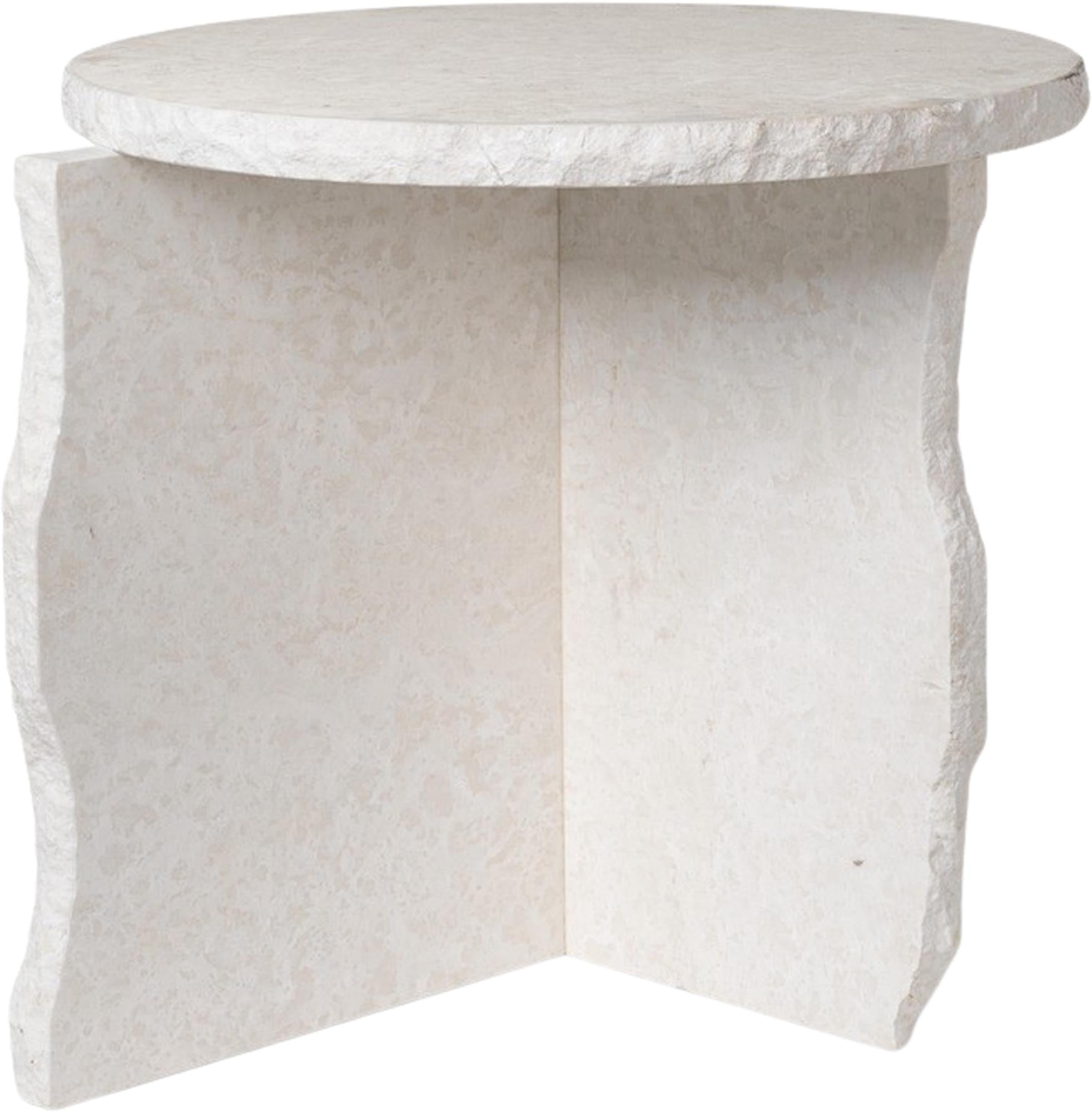 Mineral sculpture table