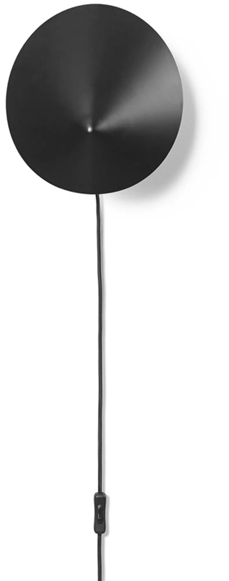 Arum Sconce Wandleuchte in Schwarz präsentiert im Onlineshop von KAQTU Design AG. Wandleuchte ist von Ferm Living