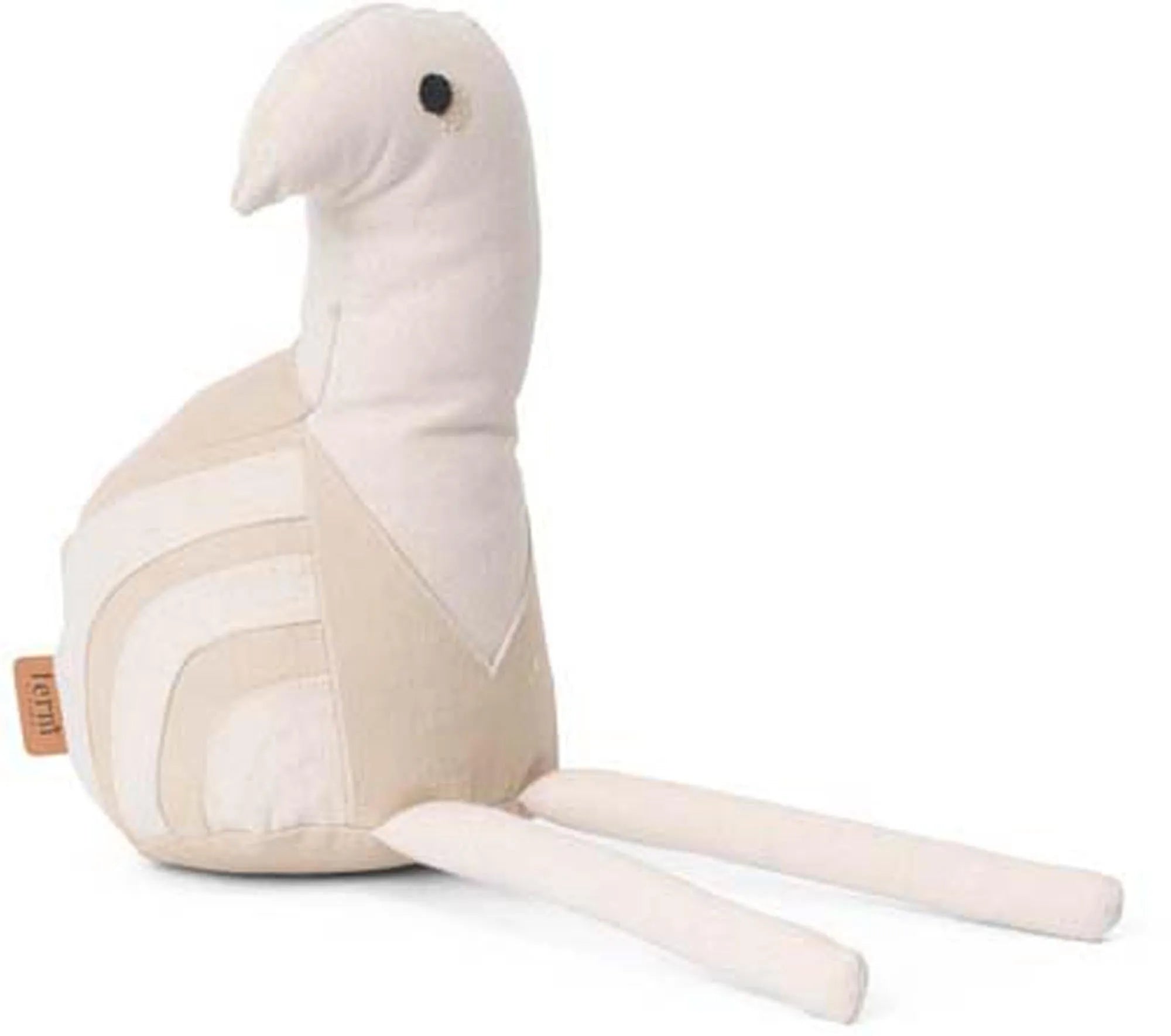 Birdy Teddy von Ferm Living: Ein umweltfreundlicher, kuscheliger Freund aus Bio-Baumwolle, ideal zum Spielen und Dekorieren.