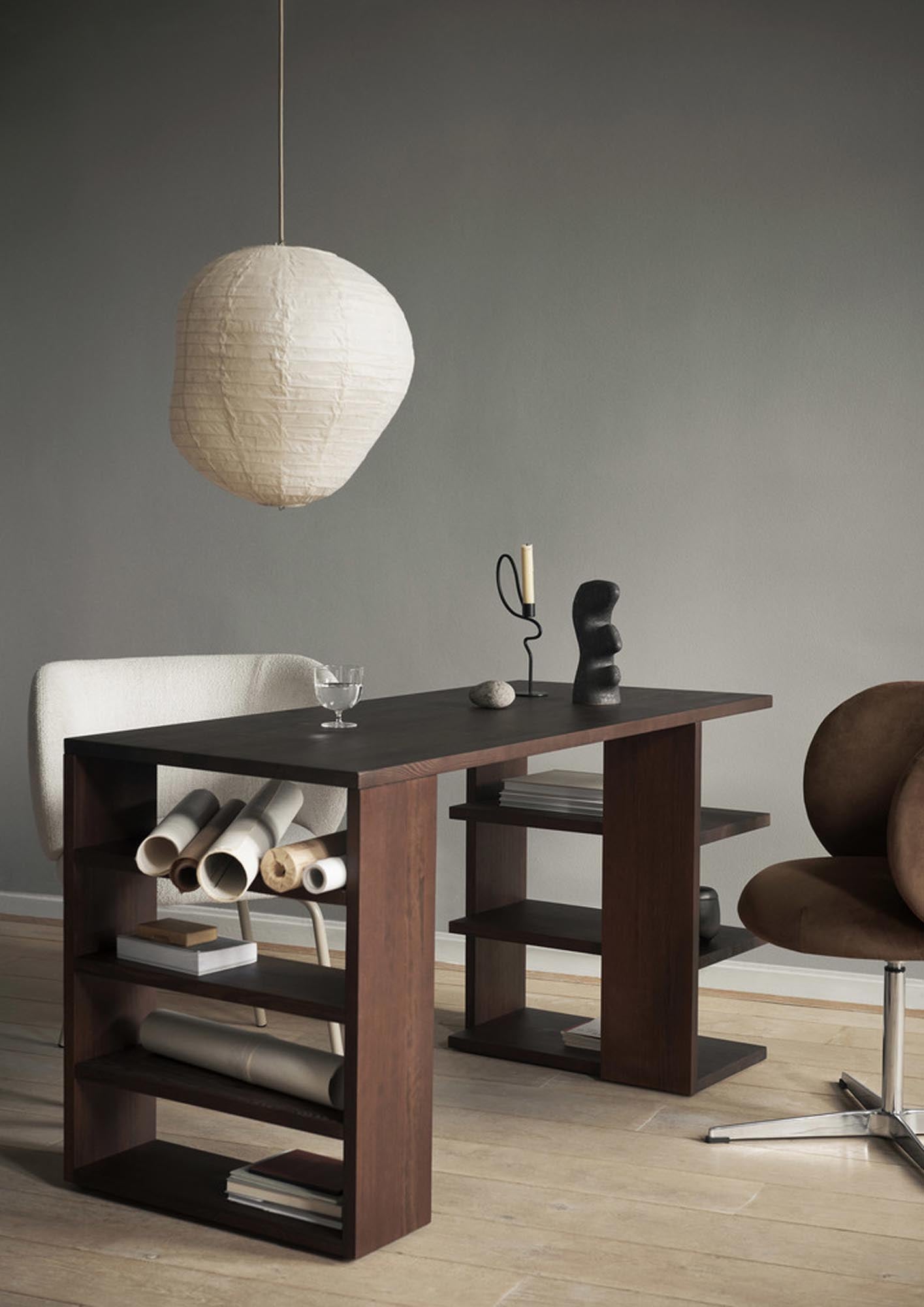 Kurbis Lampenschirm 60 in Natural präsentiert im Onlineshop von KAQTU Design AG. Lampenschirm ist von Ferm Living