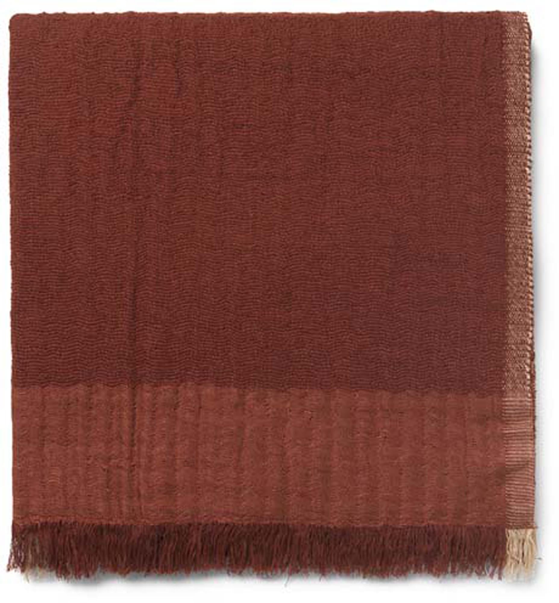 Elegante Weaver Decke von Ferm Living für moderne Wohnräume.