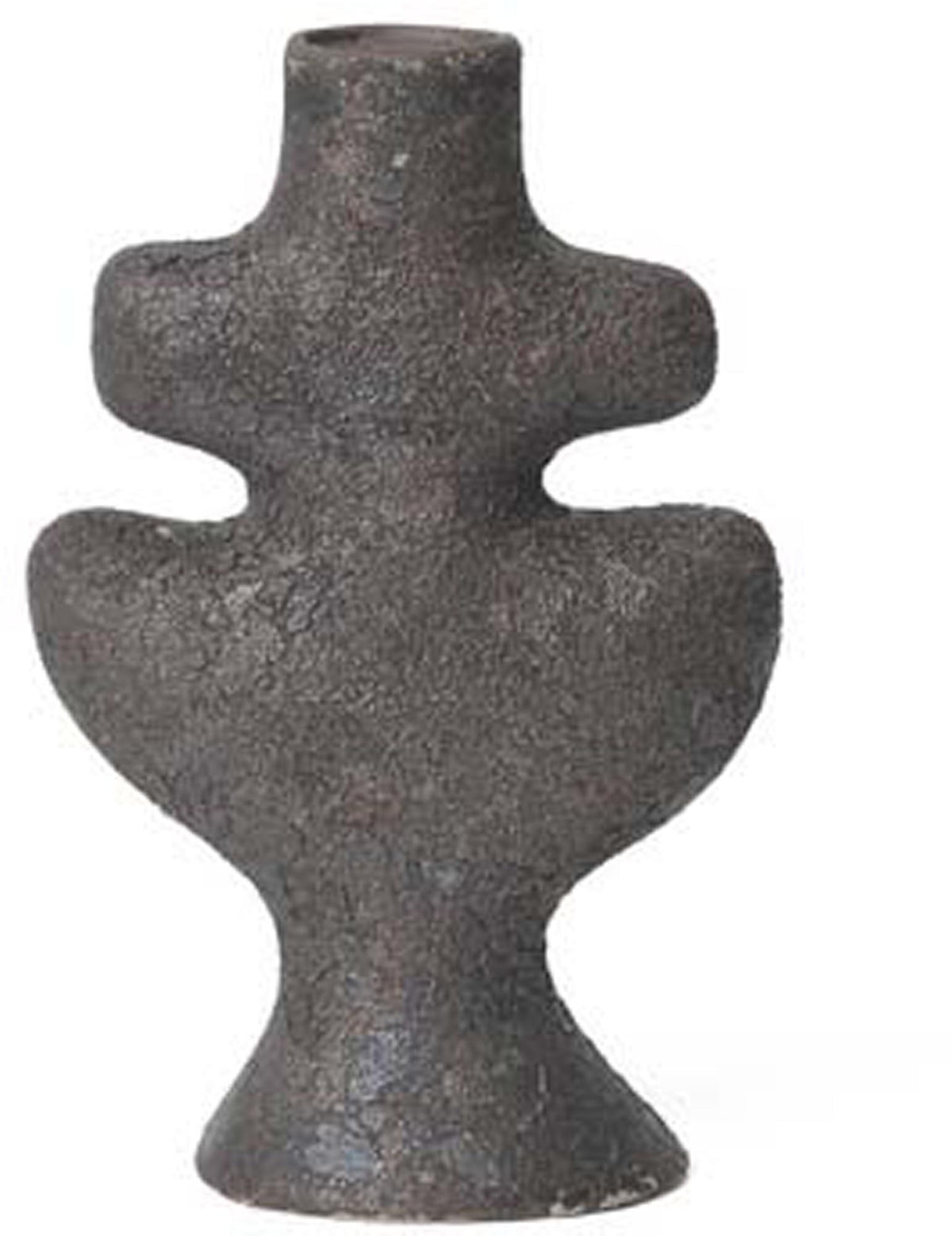 Yara Kerzenständer Klein in Rustic Iron präsentiert im Onlineshop von KAQTU Design AG. Kerzenständer ist von Ferm Living