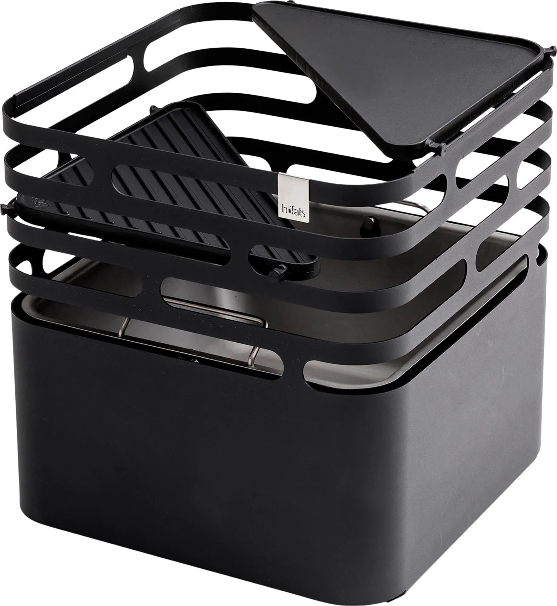 CUBE Plancha: Perfekte Grillplatte für vielseitige Outdoor-Küche.