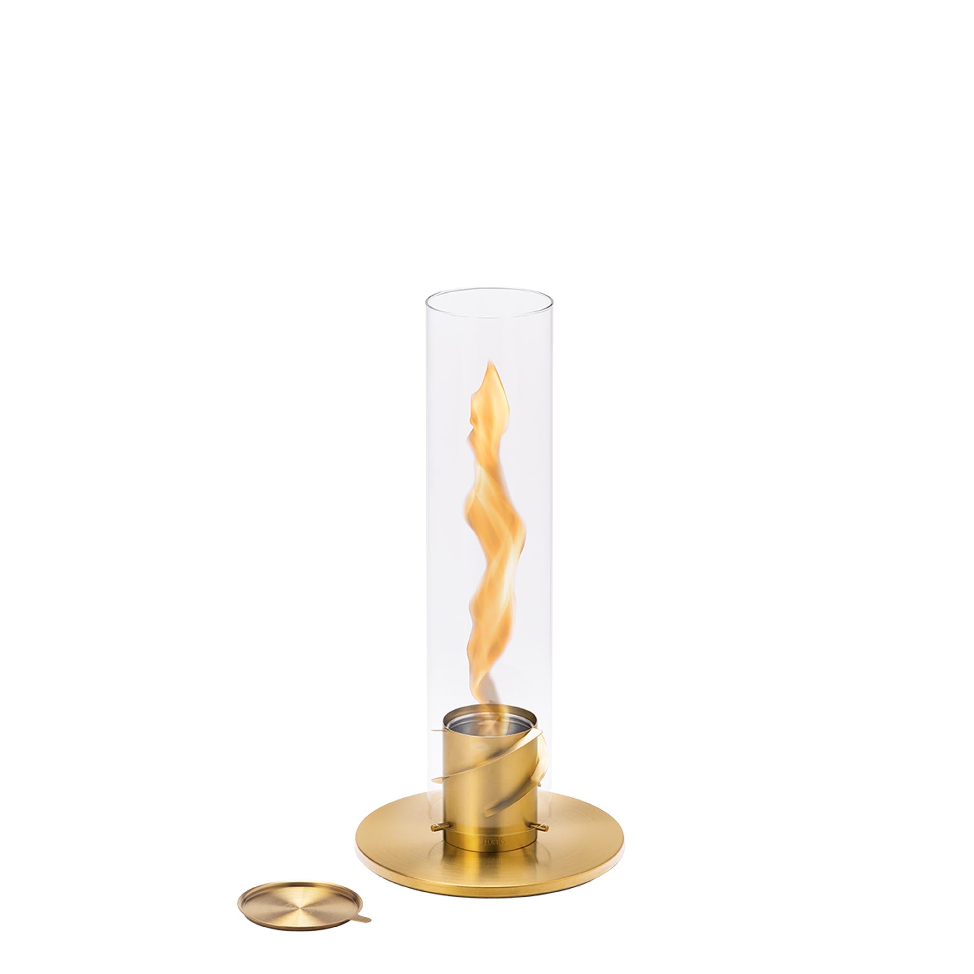 SPIN von Höfats: Elegantes Tischfeuer für stimmungsvolle Abende im Freien. Ideal für gesellige Zusammenkünfte und romantische Nächte.