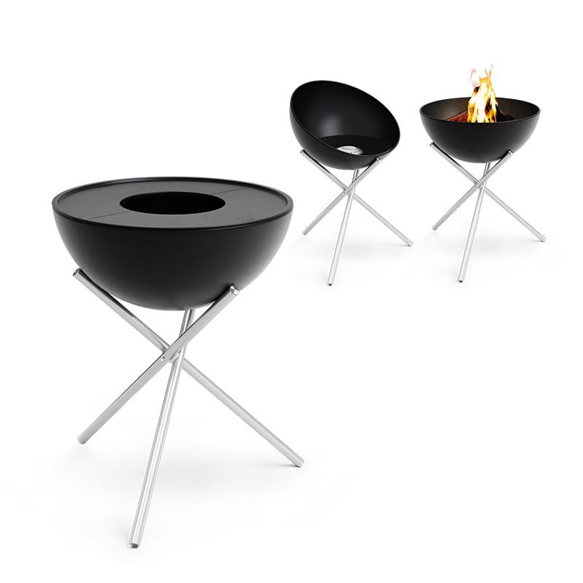 Bowl 57 Plancha-grill set high