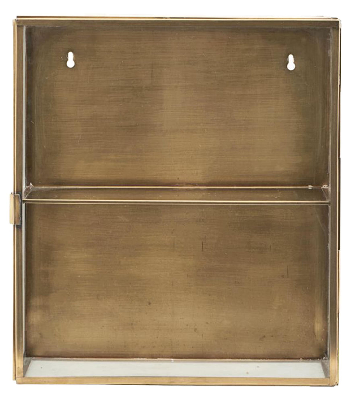 Wandschrank Glass in Messing präsentiert im Onlineshop von KAQTU Design AG. Wandschrank ist von House Doctor