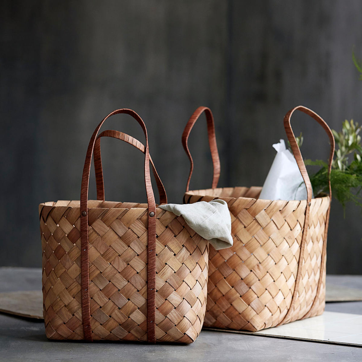 Tasche, Beach in Braun präsentiert im Onlineshop von KAQTU Design AG. Tasche ist von House Doctor