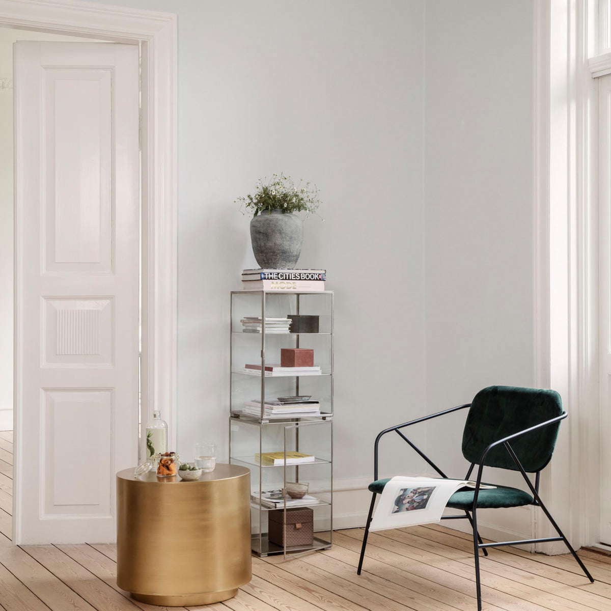 Beistelltisch, Step in Messing präsentiert im Onlineshop von KAQTU Design AG. Beistelltisch ist von House Doctor