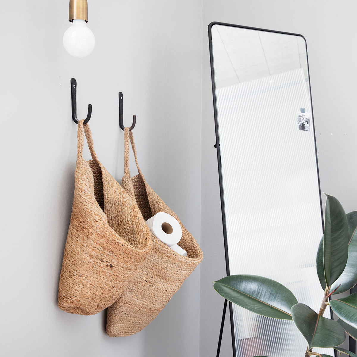 Aufbewahrung, Mira in Natur präsentiert im Onlineshop von KAQTU Design AG. Tasche ist von House Doctor