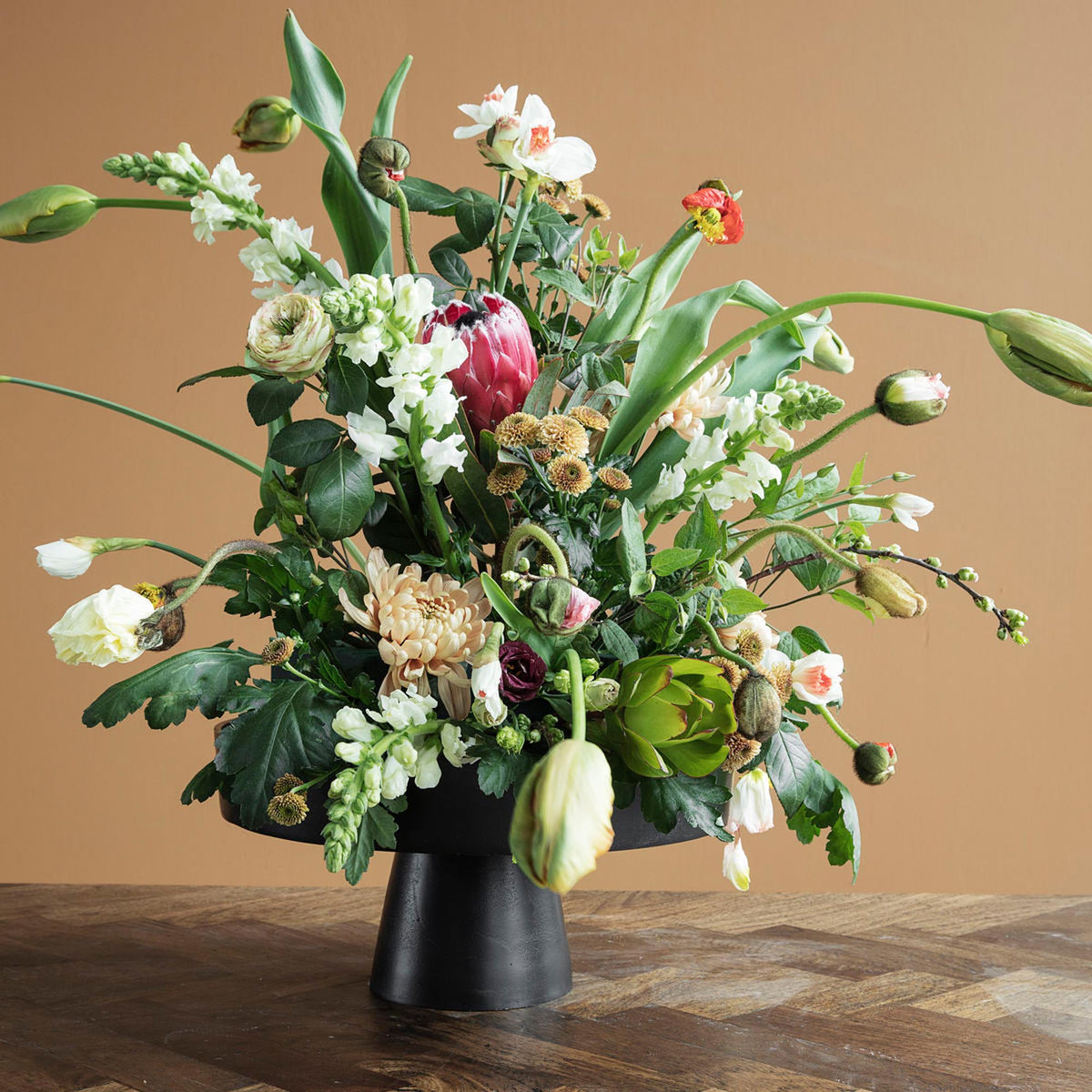 Aufsatz, Jamar in Schwarz oxidiert präsentiert im Onlineshop von KAQTU Design AG. Vase ist von House Doctor