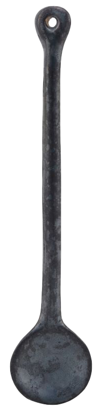 Löffel, Pion in Schwarz/Braun präsentiert im Onlineshop von KAQTU Design AG. Geschirr ist von House Doctor