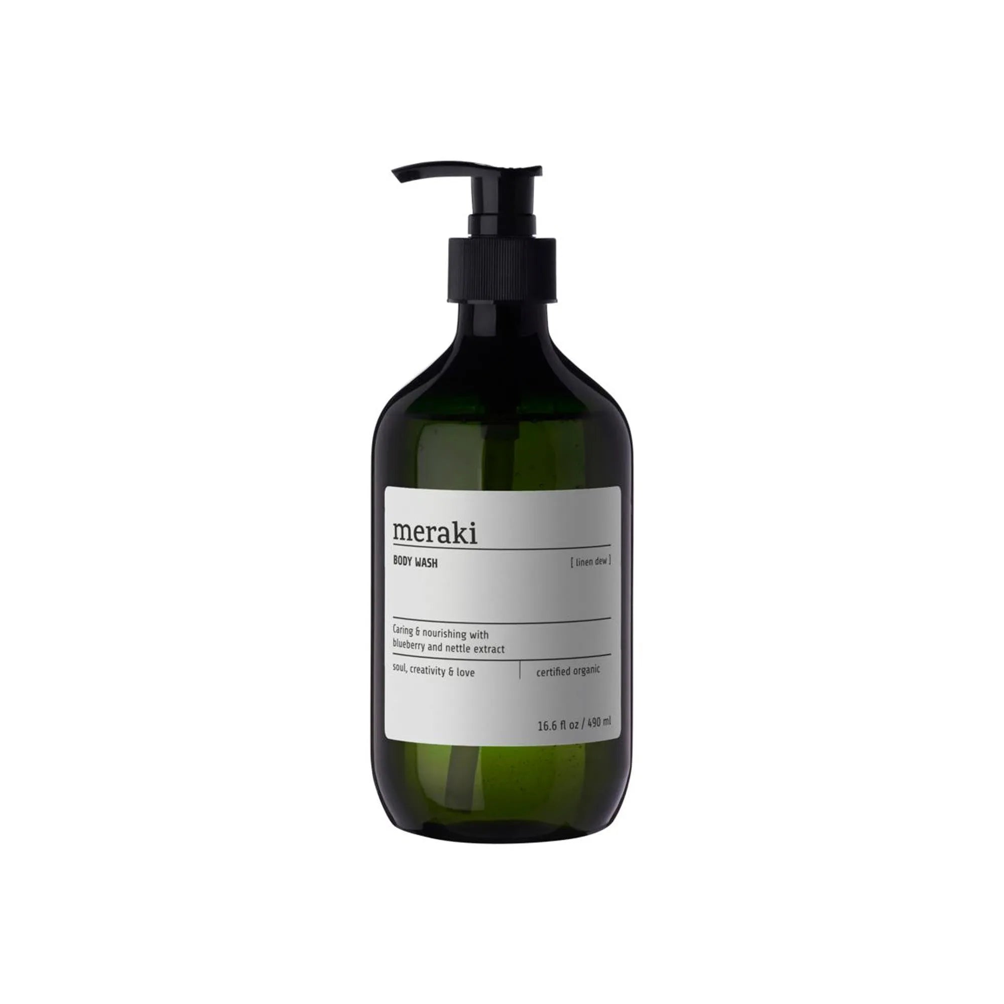 Body wash, Linen dew in  präsentiert im Onlineshop von KAQTU Design AG. Pflege ist von Meraki