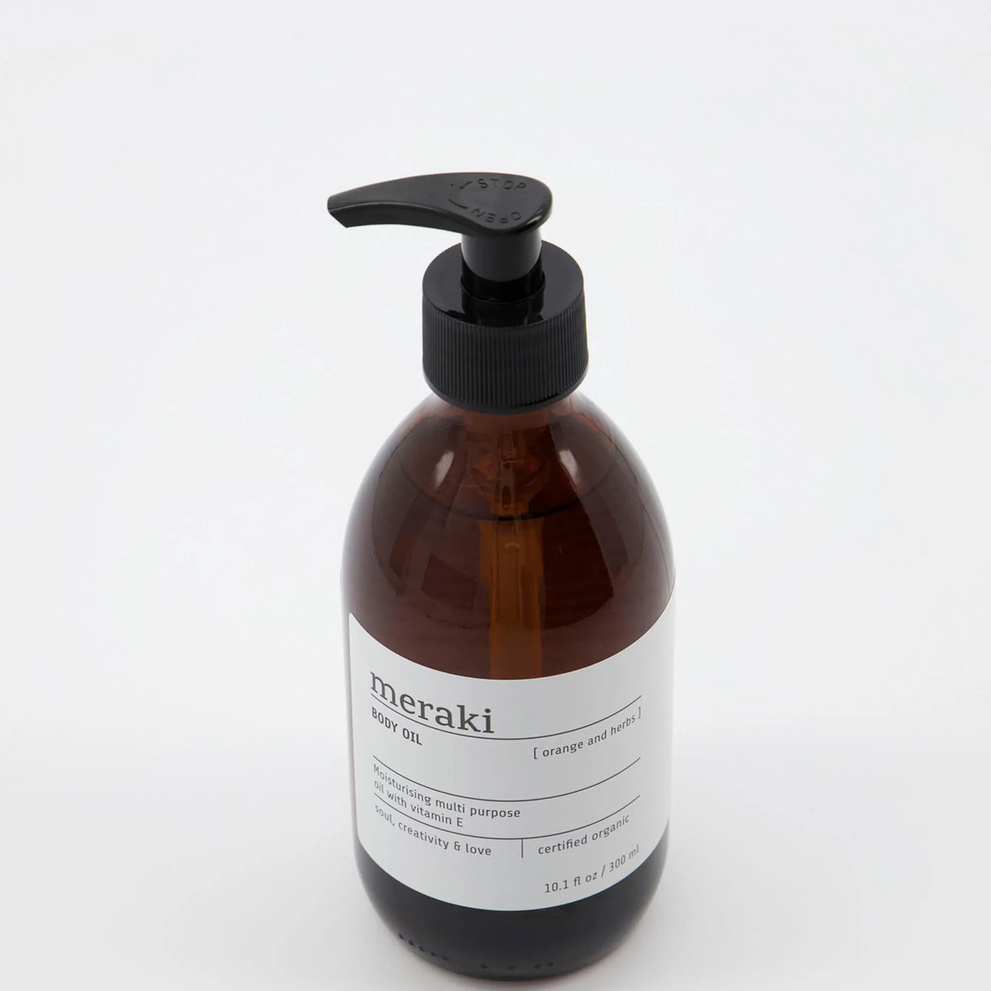 Body oil, Orange & herbs in  präsentiert im Onlineshop von KAQTU Design AG. Pflege ist von Meraki