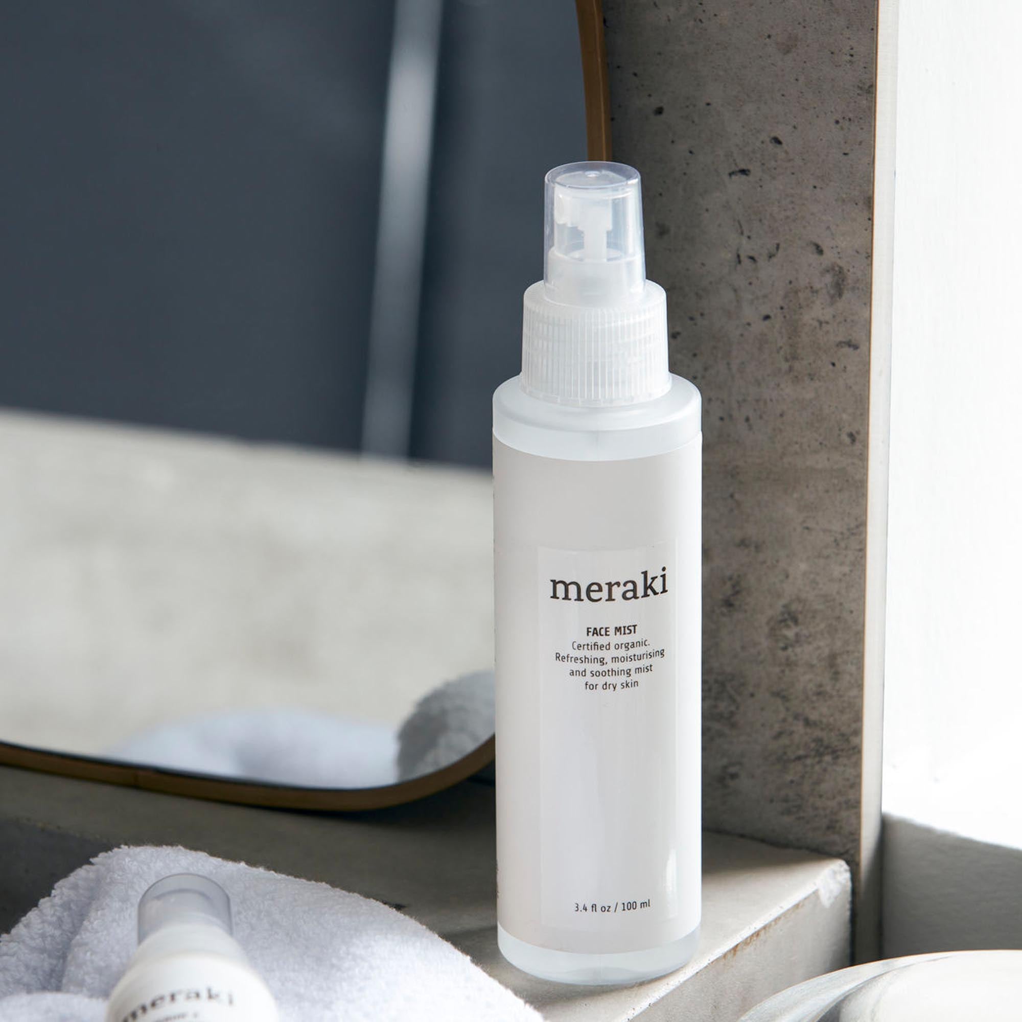 Meraki Gesichtsspray: Feuchtigkeit und Frische für jeden Hauttyp.