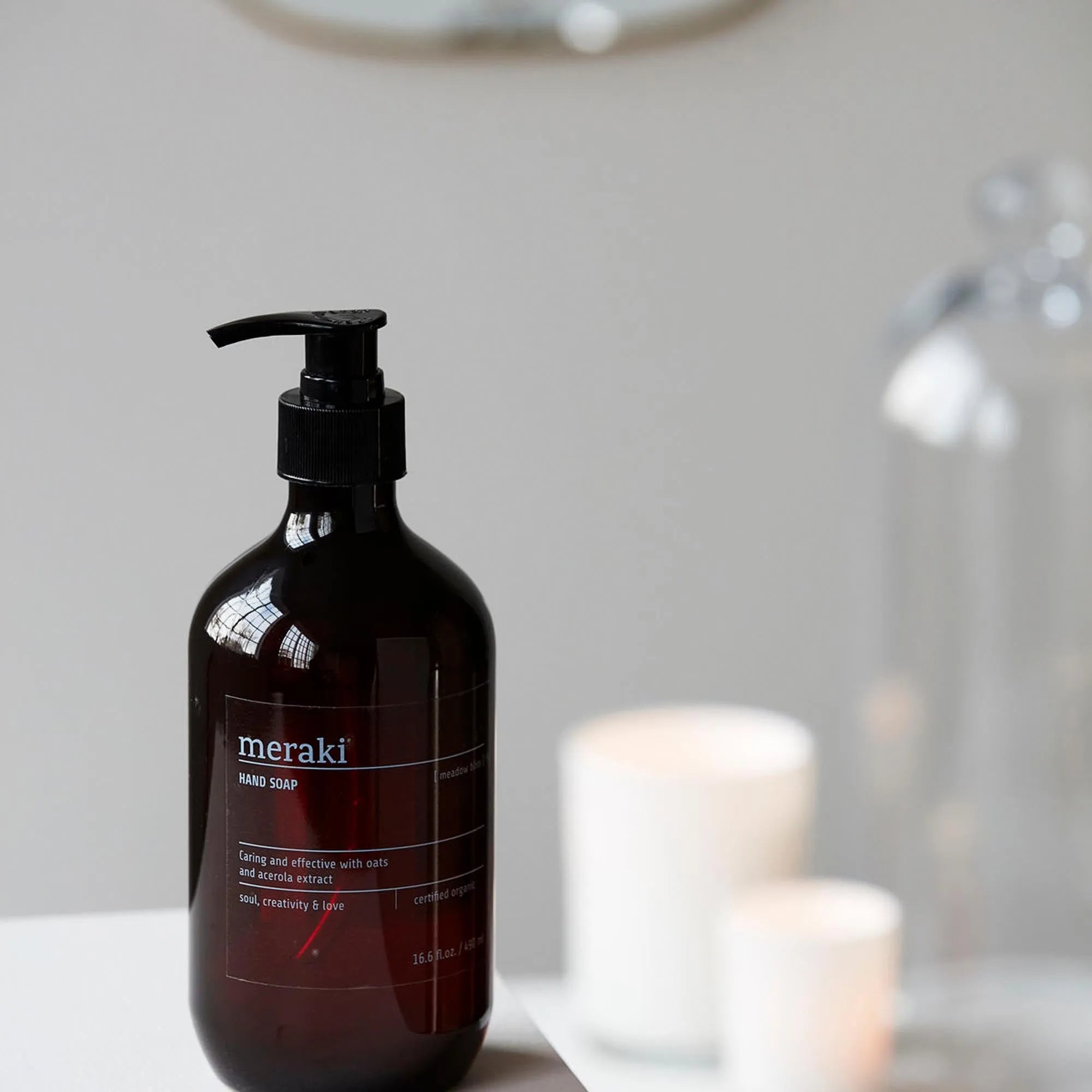 Hand soap, Meadow bliss in  präsentiert im Onlineshop von KAQTU Design AG. Seife ist von Meraki