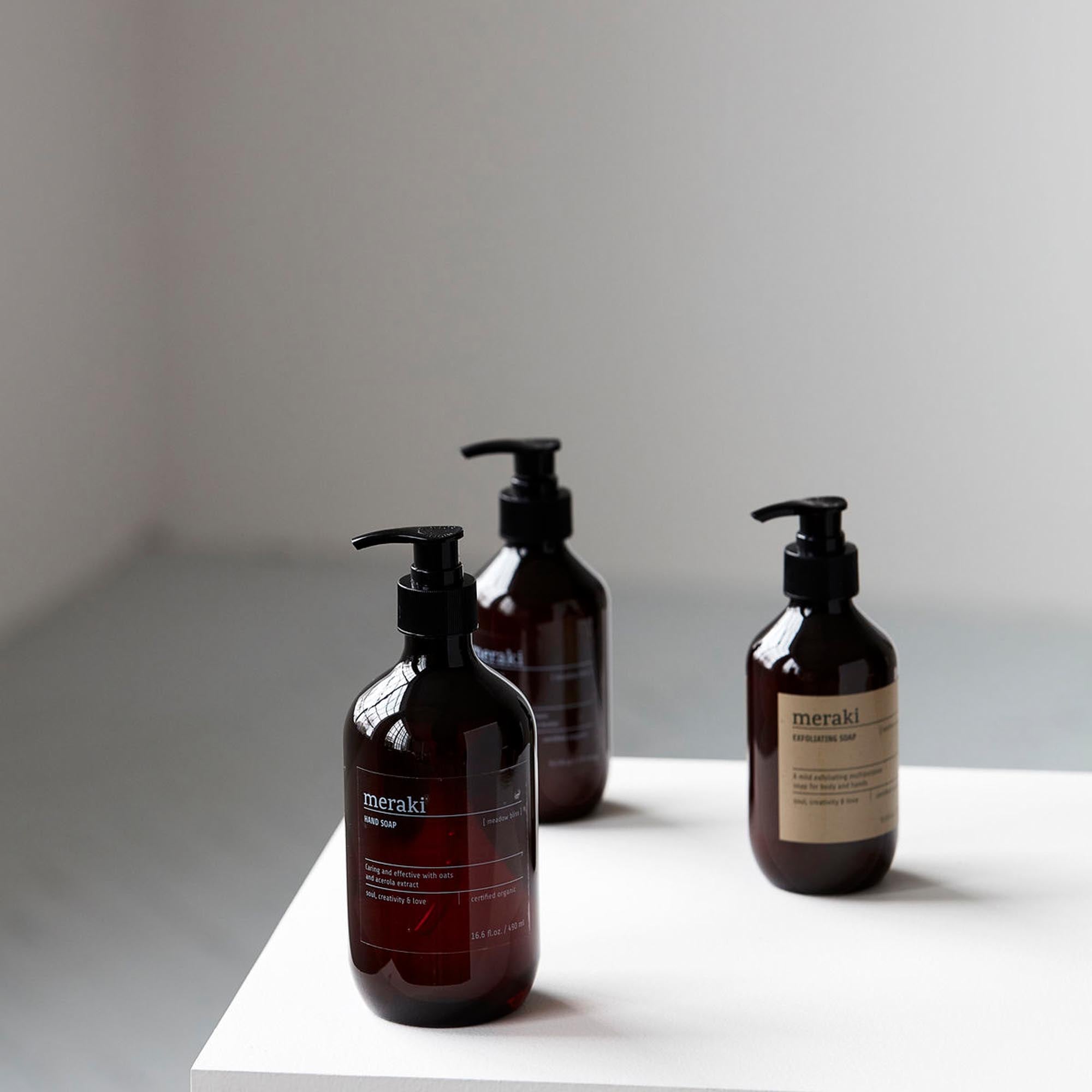 Meraki Meadow Bliss: Sanfte Handseife mit erfrischendem Naturduft.