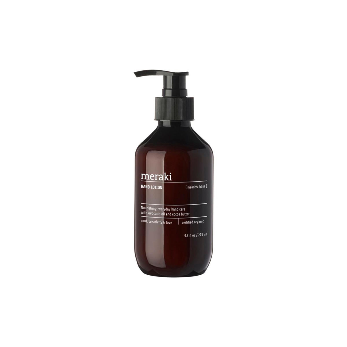 Hand Lotion, Meadow bliss in Braun präsentiert im Onlineshop von KAQTU Design AG. Körperpflege ist von Meraki