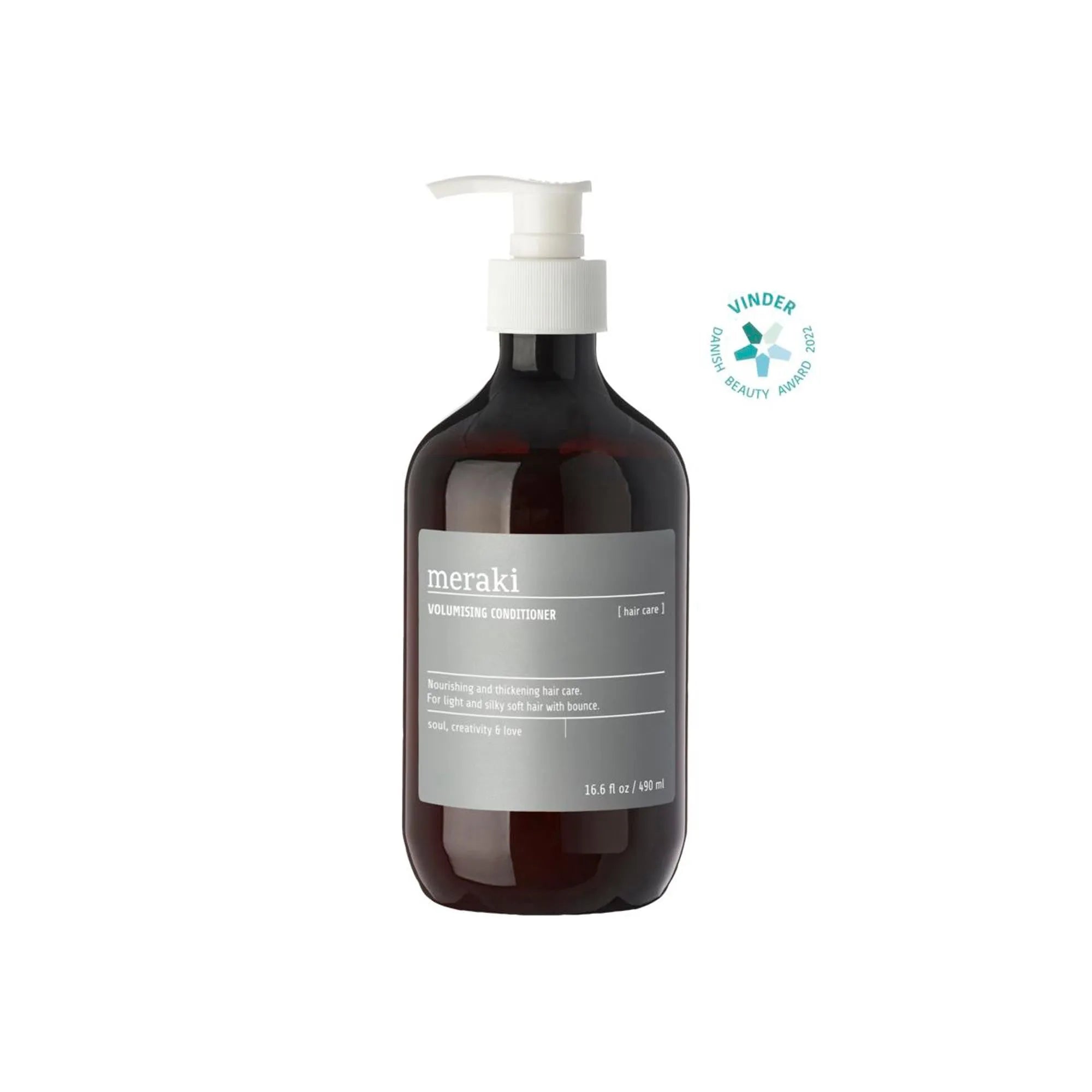 Meraki Volumen-Conditioner: Für federleichtes, volles Haar mit Provitamin B5, Bio-Kokosöl und Erbsenprotein. Zarter Duft von Rose und Jasmin.