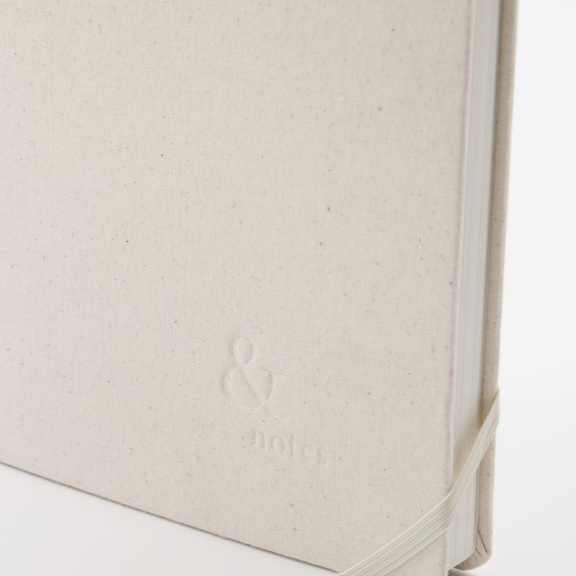 Notizbuch, HDJournal, Beige in Beige präsentiert im Onlineshop von KAQTU Design AG. Büromaterial ist von House Doctor