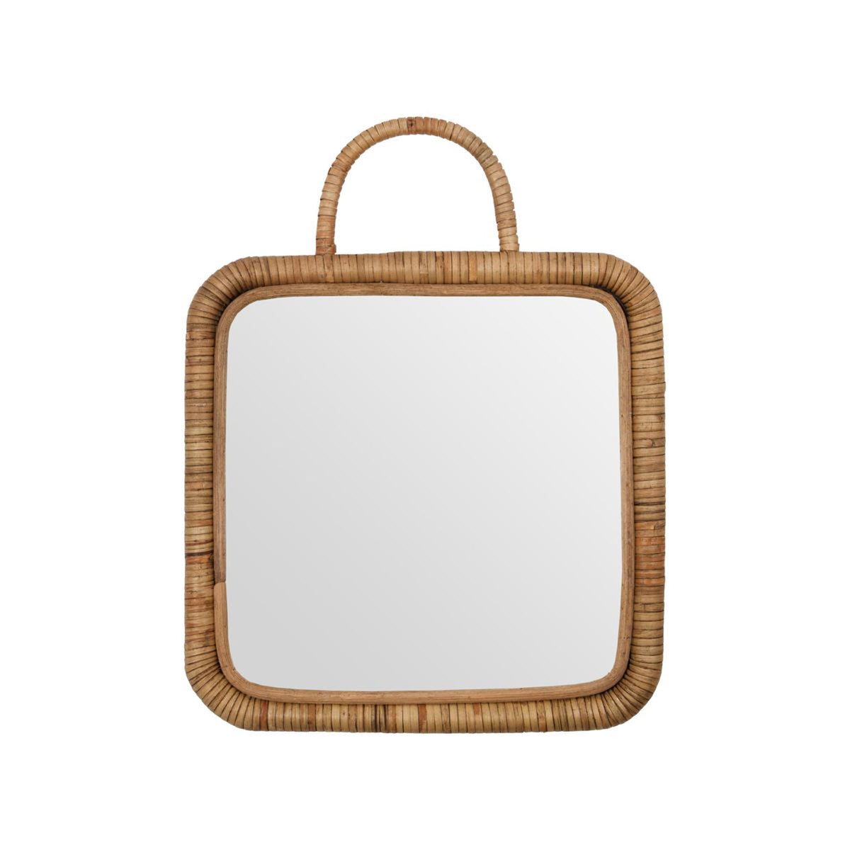 Spiegel mit Rahmen, MKBaki, Natur in Natur präsentiert im Onlineshop von KAQTU Design AG. Wandspiegel ist von Meraki